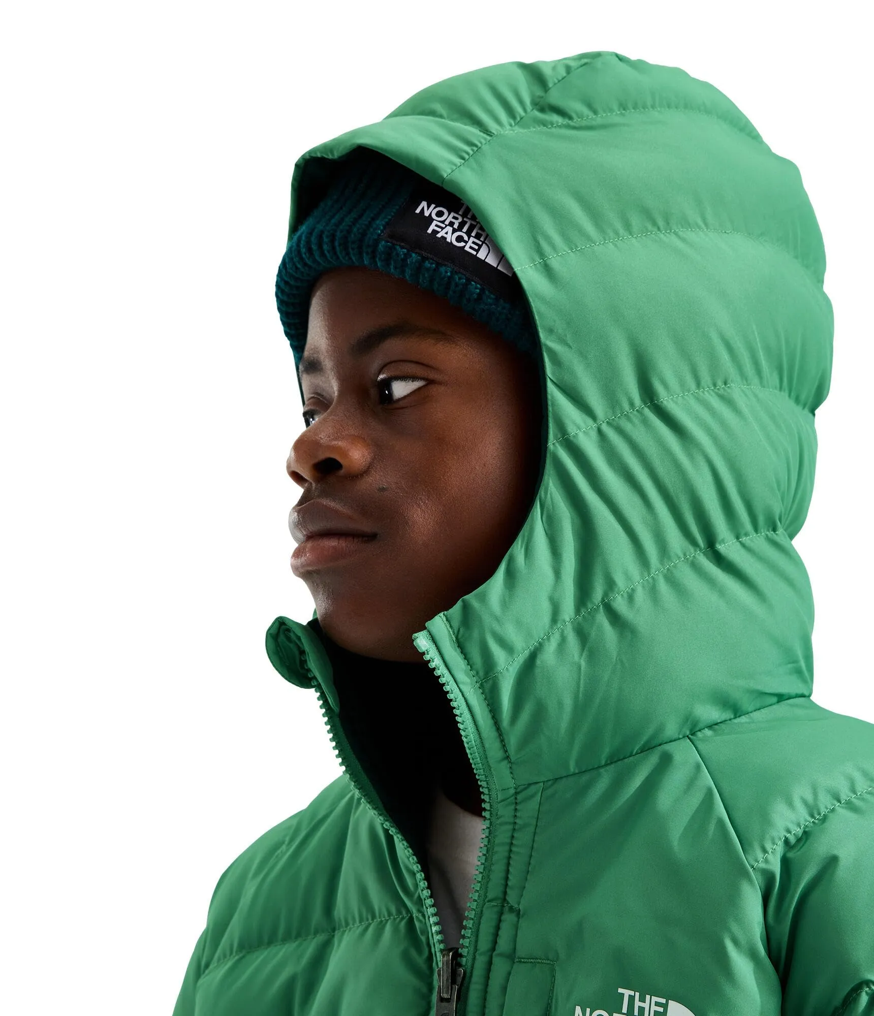The North Face Reversible Perrito Hooded Jacket for Kids - Dimmed Algae, 10 anni - immagine 7