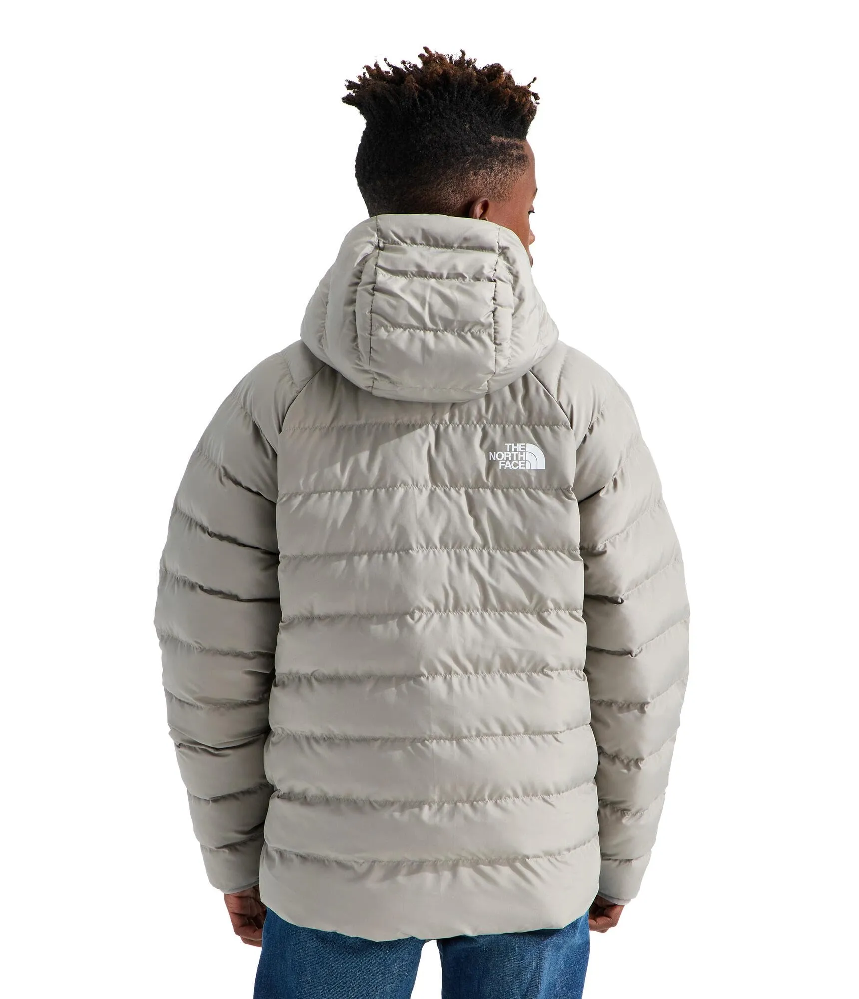 The North Face Perrito Hooded Reversible Jacket for Kids, Stone Slab, 7-8 anni - immagine 3