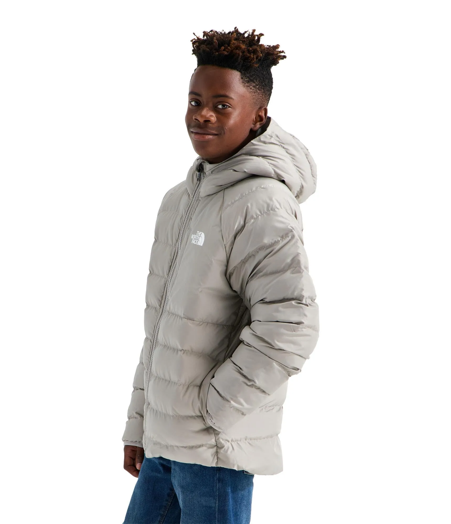The North Face Reversible Perrito Hooded Jacket for Kids - Stone Slab, 14/16 anni - immagine 2