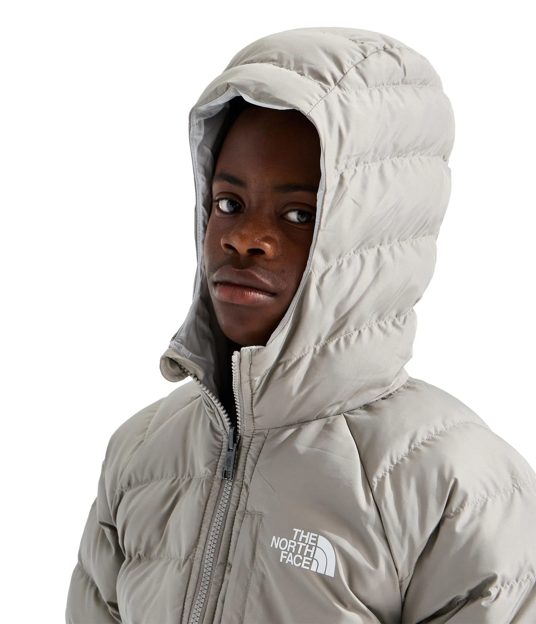 The North Face Reversible Perrito Hooded Jacket for Kids - Stone Slab, 12 anni - immagine 6