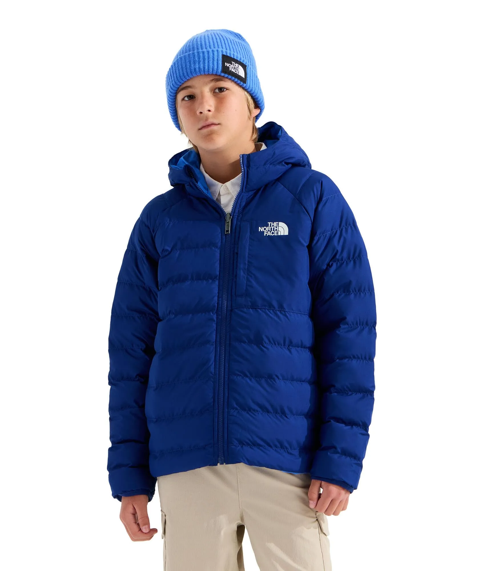 The North Face Reversible Perrito Hooded Jacket for Kids, Bold Blue, 14-16 anni - immagine 1