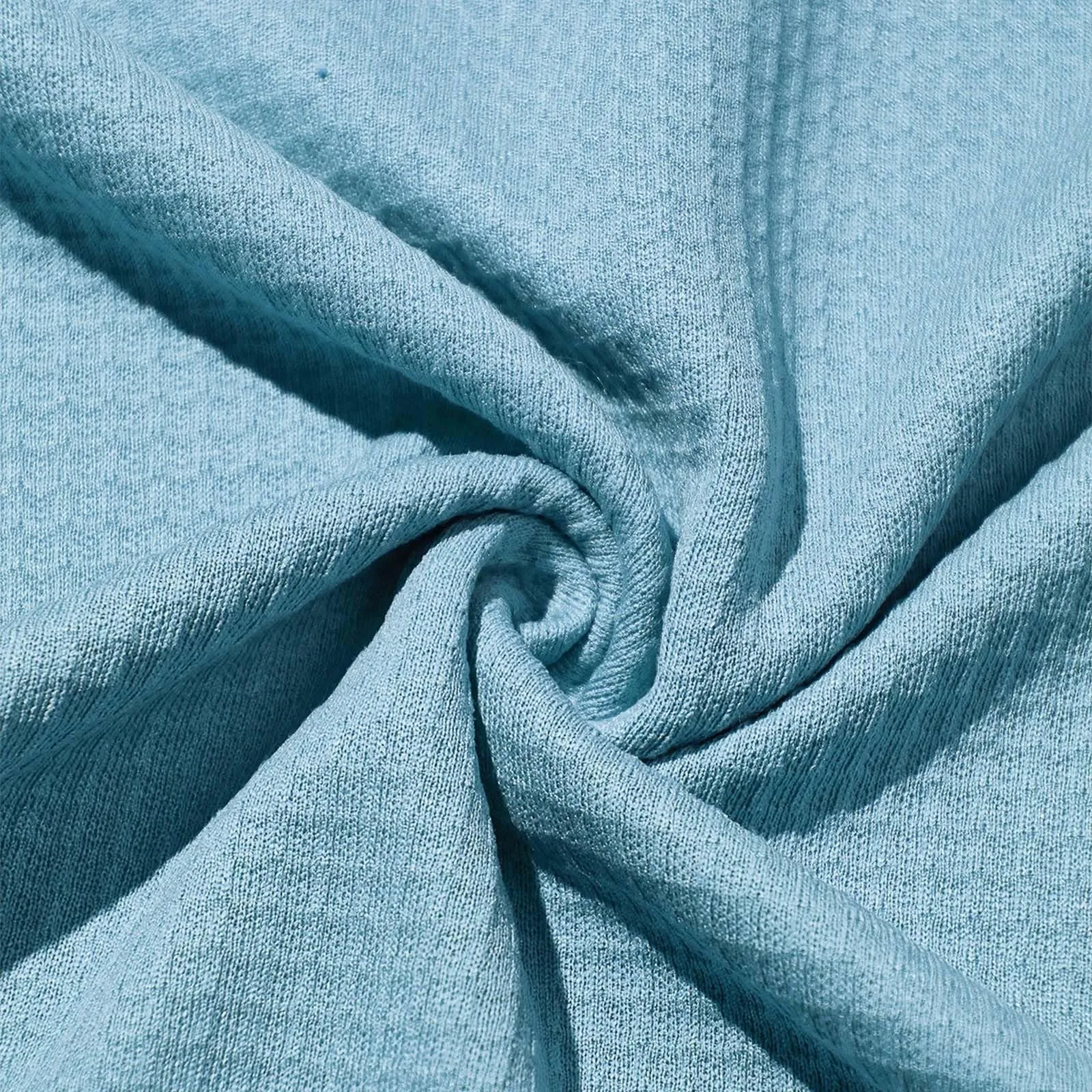 EODJXIO Maglia Uomo con Cerniera e Colletto Manica Lunga in Lino - immagine 7