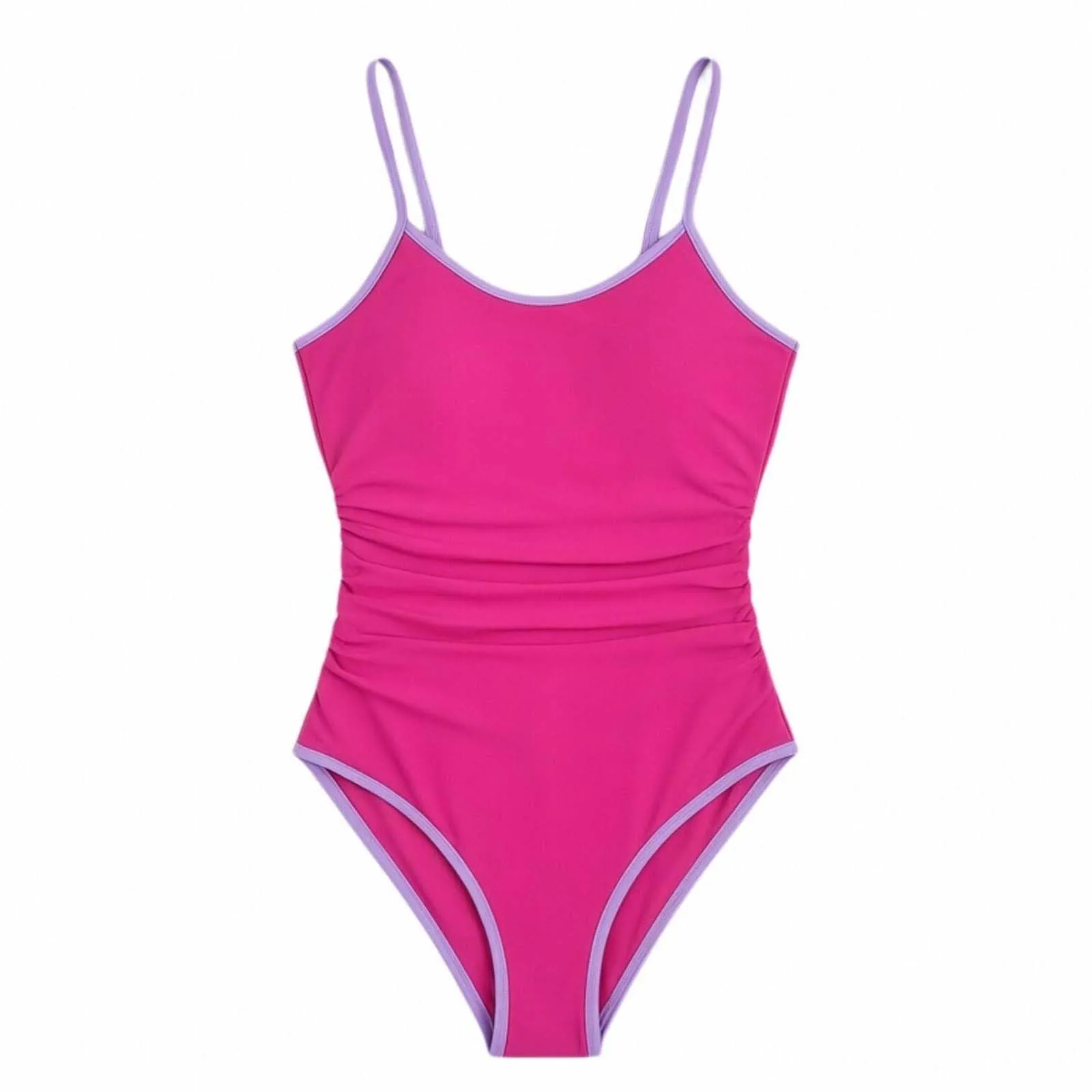 Vhersily Costume da Bagno Donna Intero Monokini Scollo a V Push Up Vita Alta - immagine 6