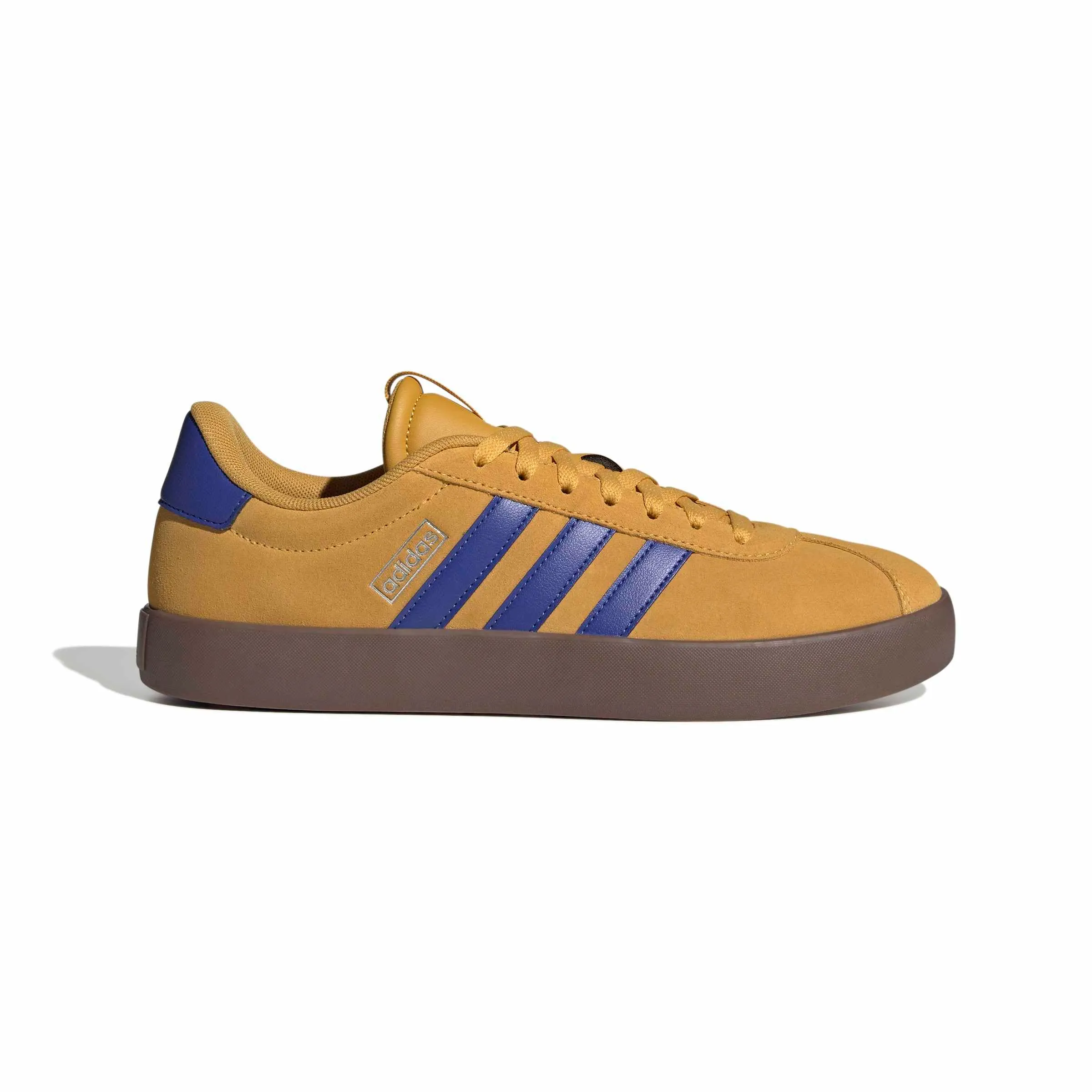 adidas VL Court 3.0 Shoes, Preloved Yellow/Dual Indigo/Silver Met., 45 1/3 EU - immagine 2
