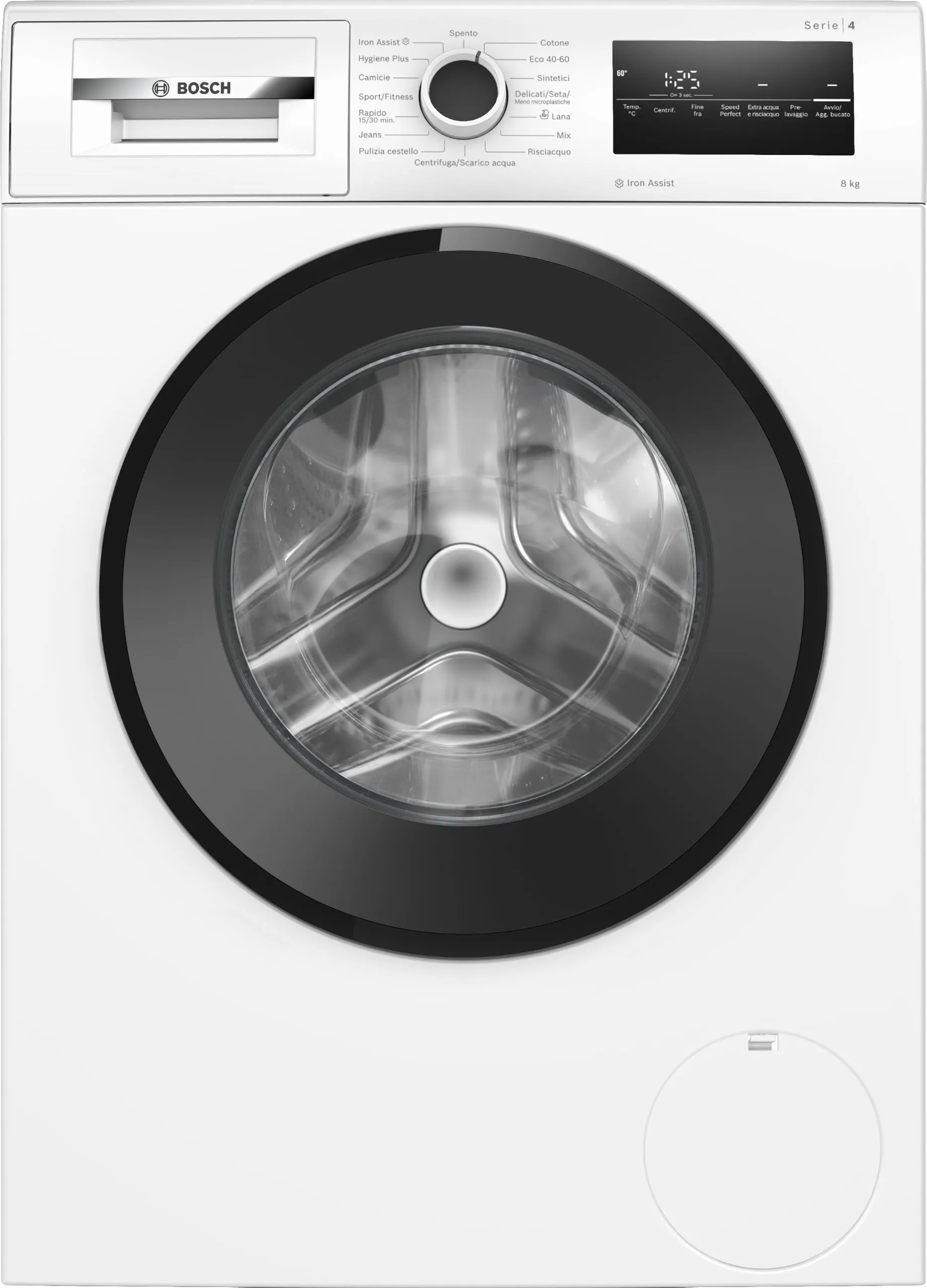 Bosch Serie 4 WAN28228IT Lavatrice 8kg 1400 giri/min Bianco Classe A - immagine 1