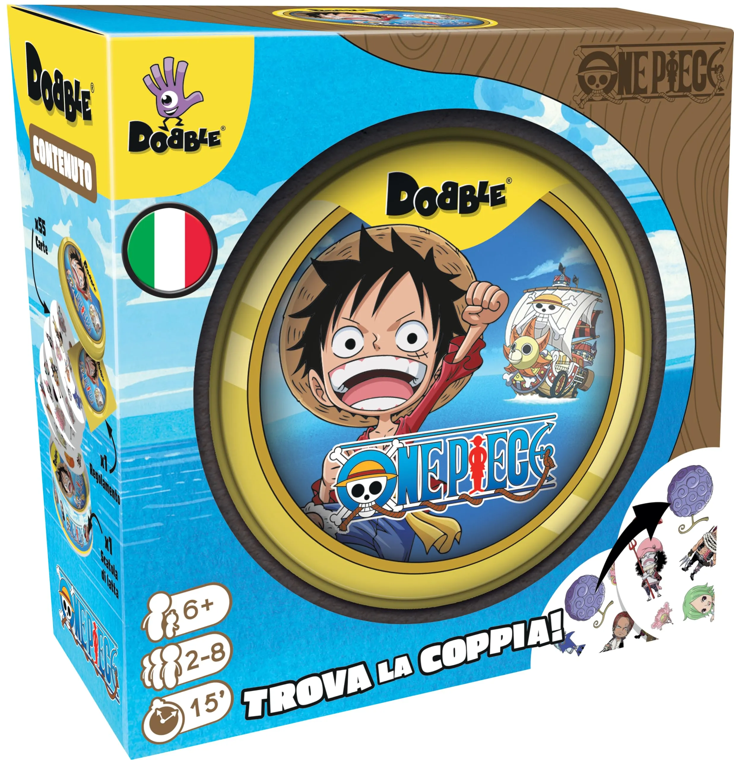 Asmodee Dobble: One Piece - immagine 1