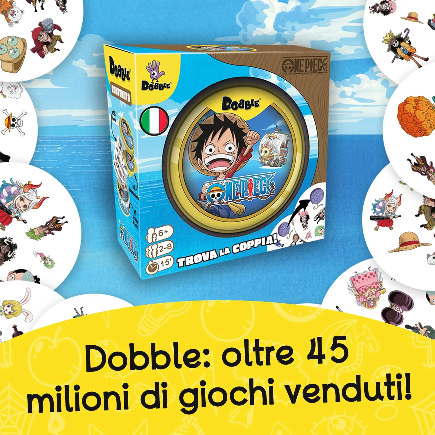 Asmodee Dobble: One Piece - immagine 5