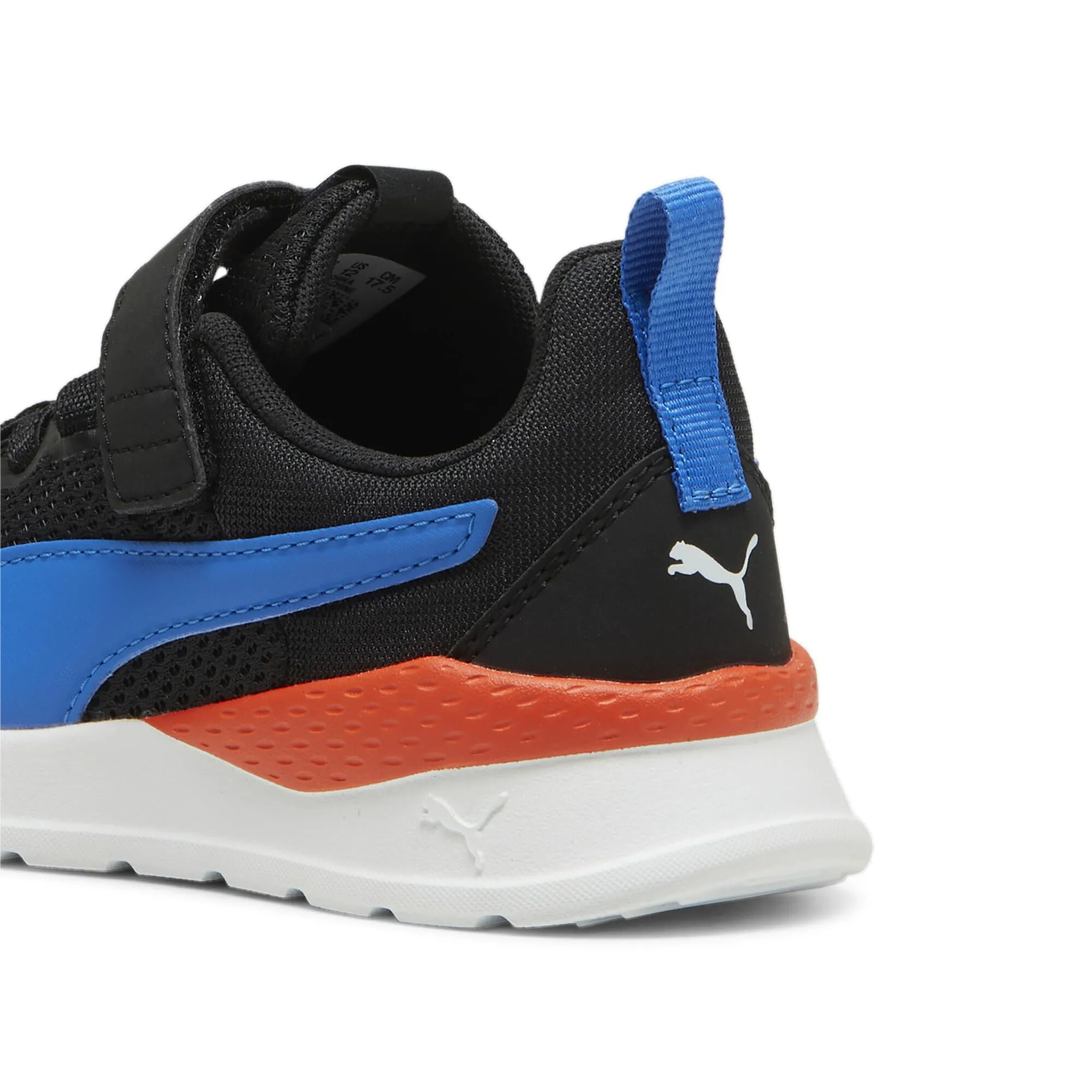 PUMA Anzarun Lite Kids Sneaker, Black Hyperlink Blue White Redmazing, 27.5 EU - immagine 2