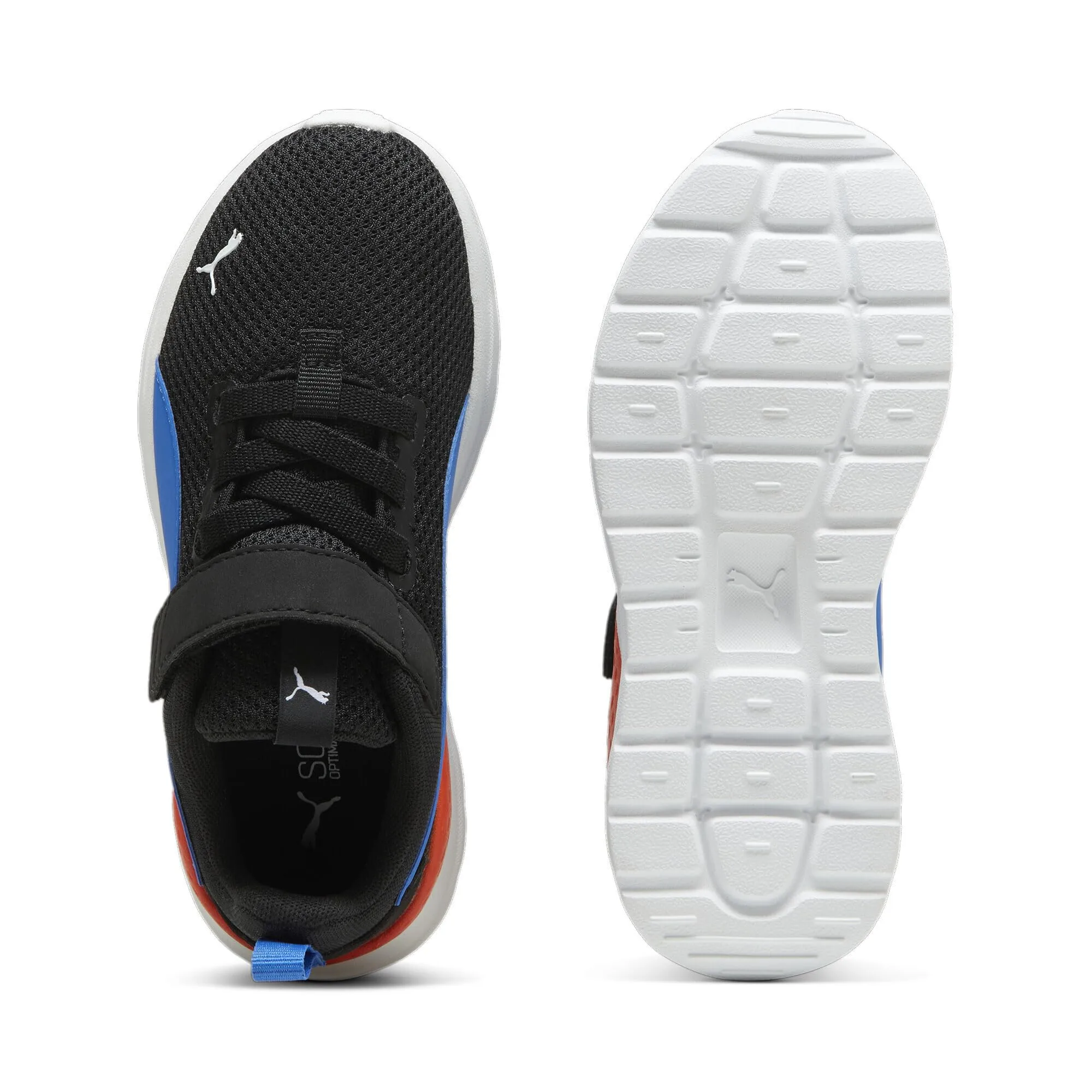 PUMA Anzarun Lite Kids Sneaker, Black Hyperlink Blue White Redmazing, 27.5 EU - immagine 4