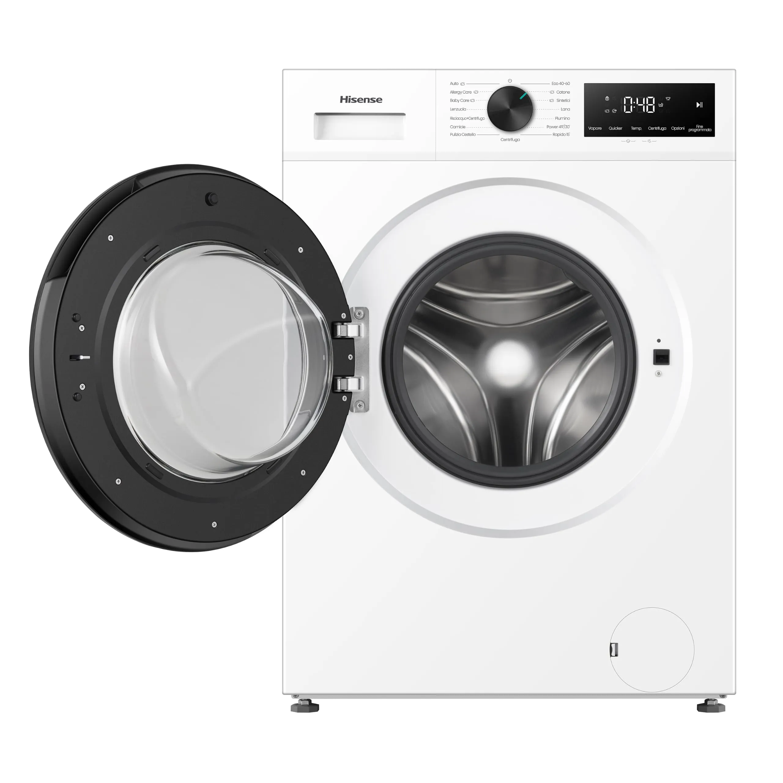 Hisense WF1I9042BWP Lavatrice a Carica Frontale 9 kg, Classe A-20%, Bianco - immagine 15
