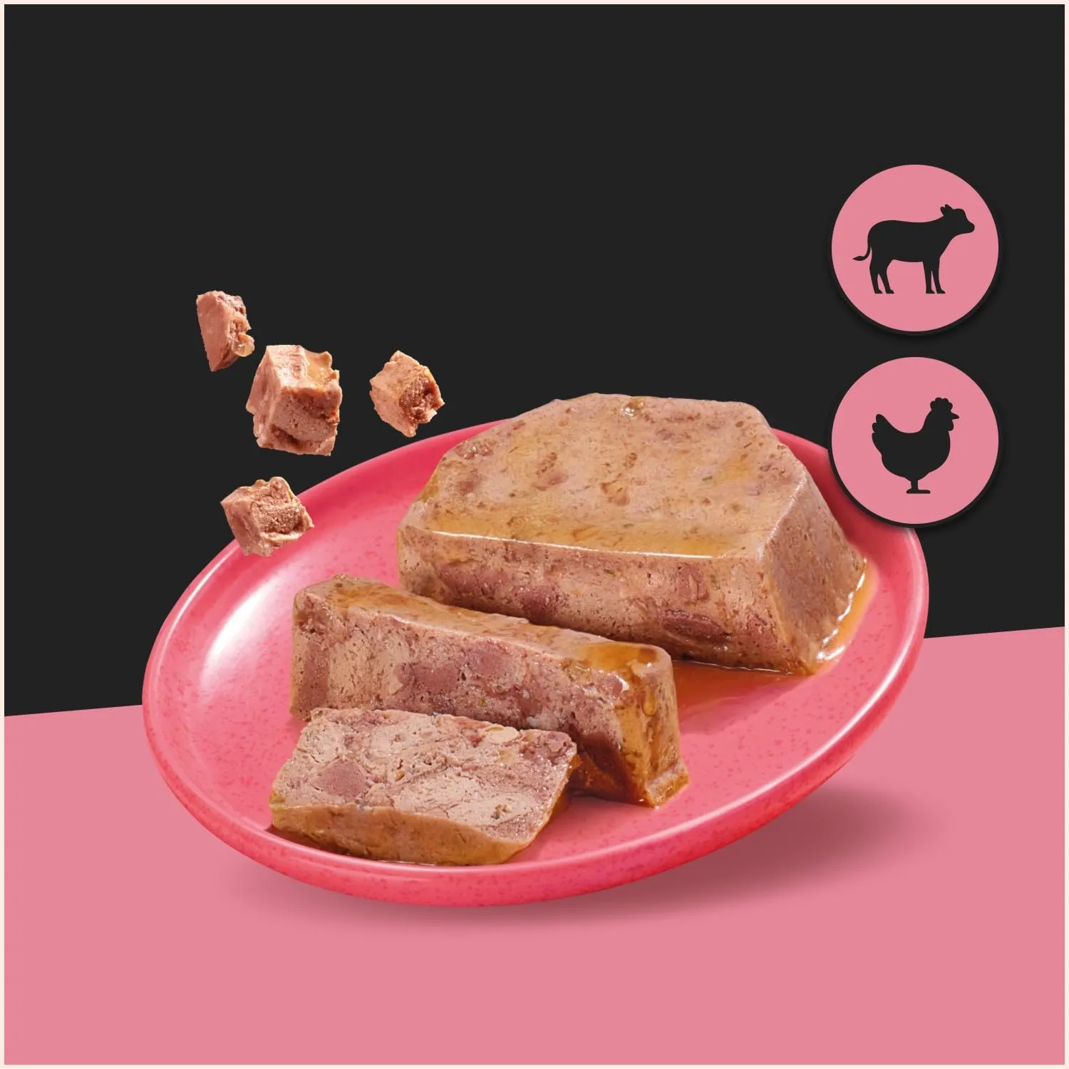 Cesar Ricette Classiche Cibo Umido per Cani, Patè con Vitello e Pollo, 14 Vaschette da 150 g - immagine 4