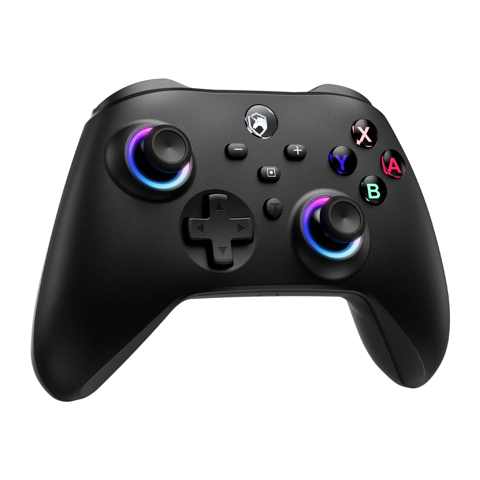 ECHTPower Wireless Pro Controller for Switch, Switch OLED, Switch Lite, PC, Android and iOS, Hall Effect Triggers, 1000mAh Battery, Gyroscope, Turbo, Vibration, SP06BK - immagine 1
