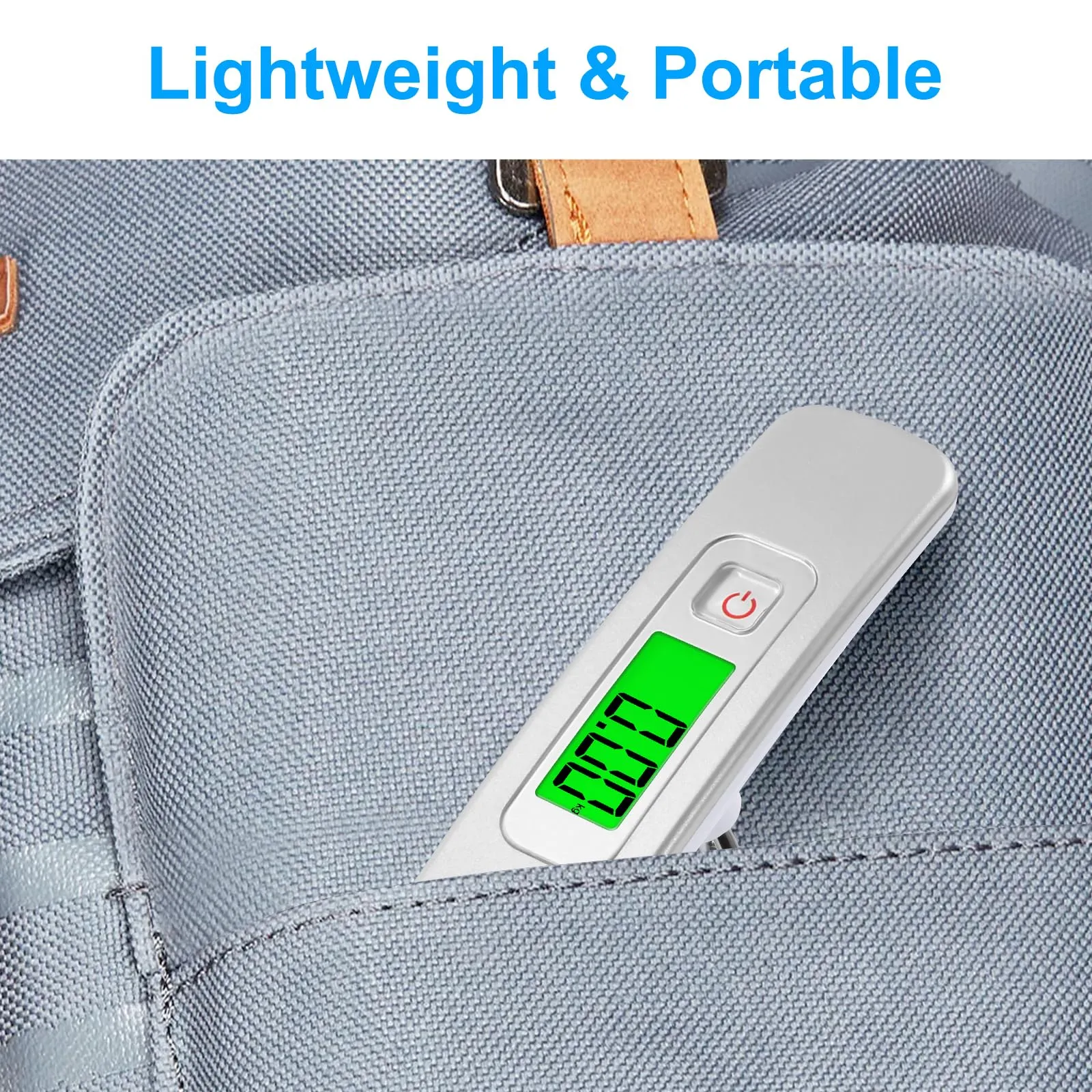Blendura Bilancia Digitale per Valigie da Viaggio 50 kg con Gancio - immagine 7