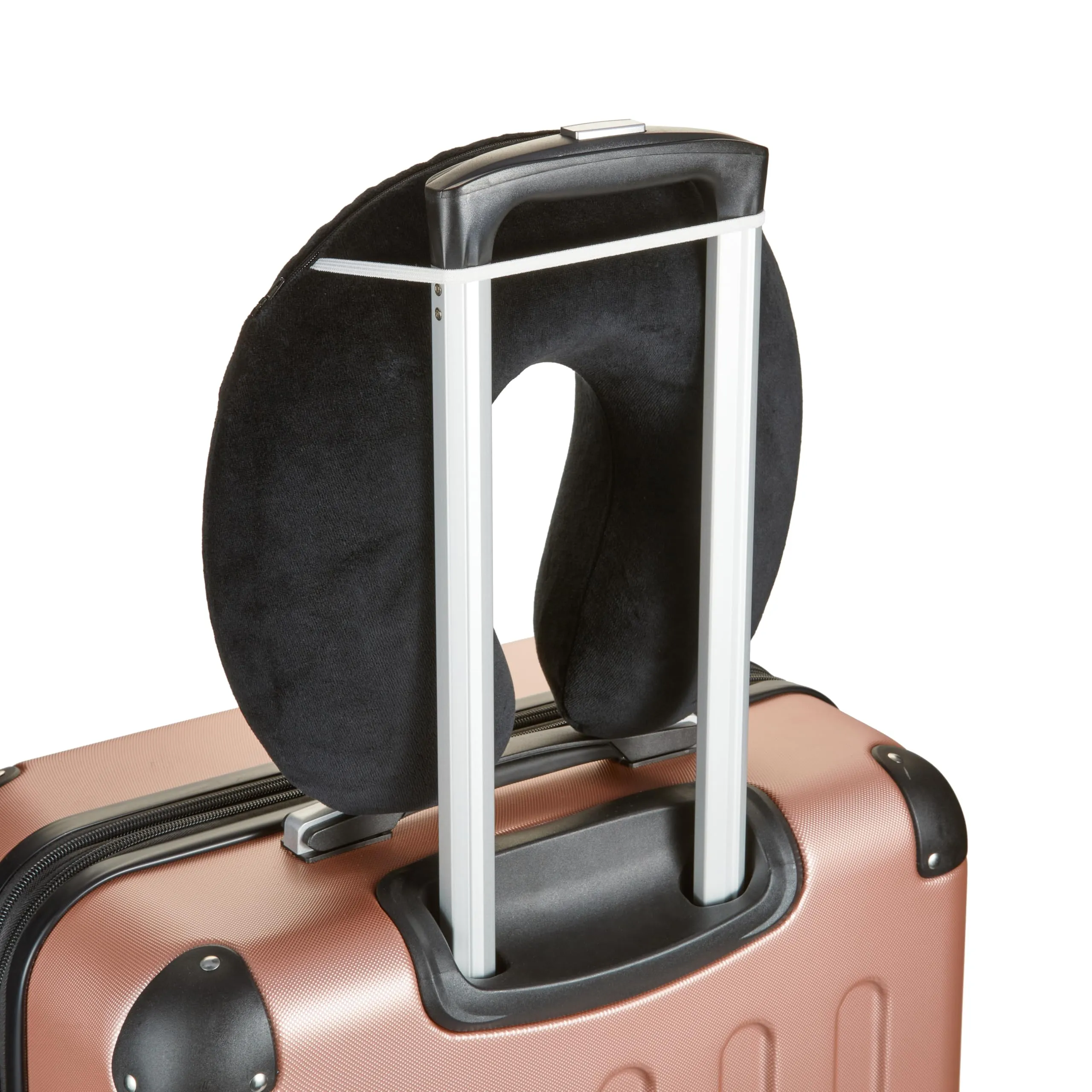 Amazon Basics Cuscino per il collo in memory foam, Nero - immagine 6
