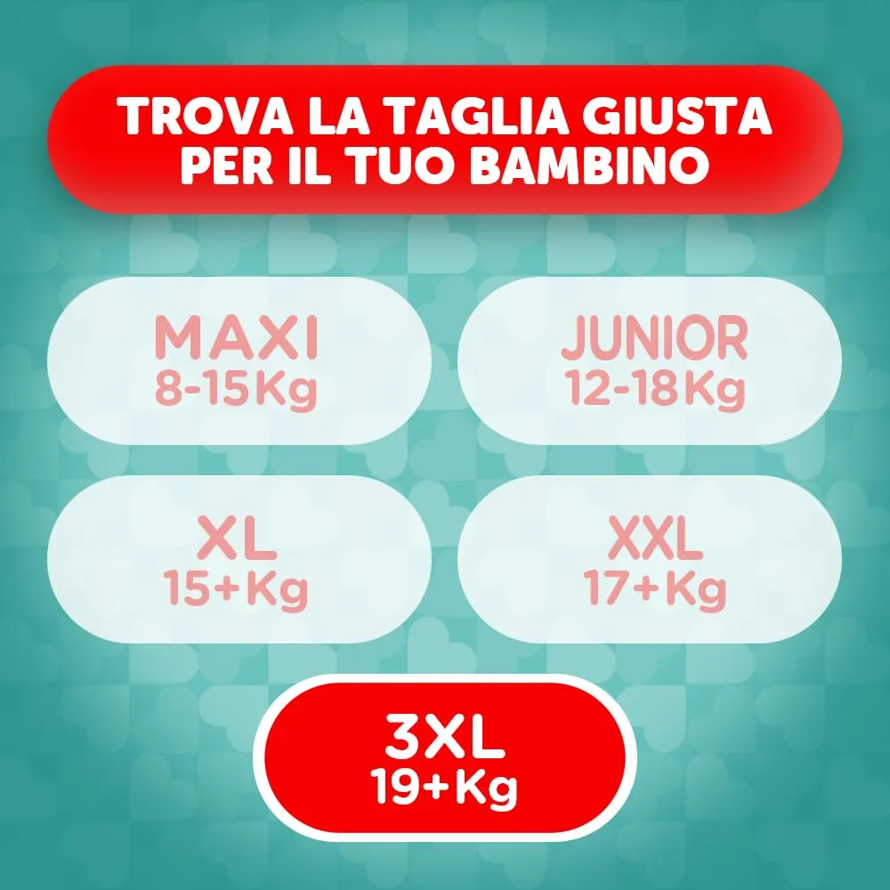 Pampers Baby Dry Mutandino 3XL Taglia 8 (19+ kg), 84 Pannolini - immagine 10