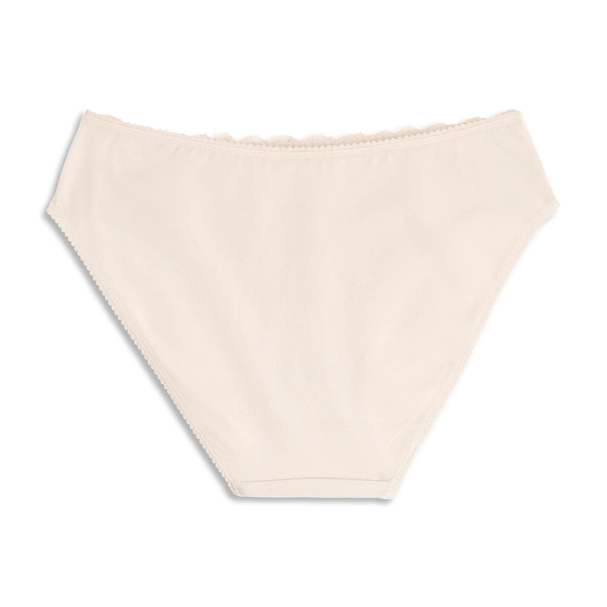 Cotonella 8 Slip Donna Cotone Bielastico ADC88, Cipria, TG 3/M - immagine 4