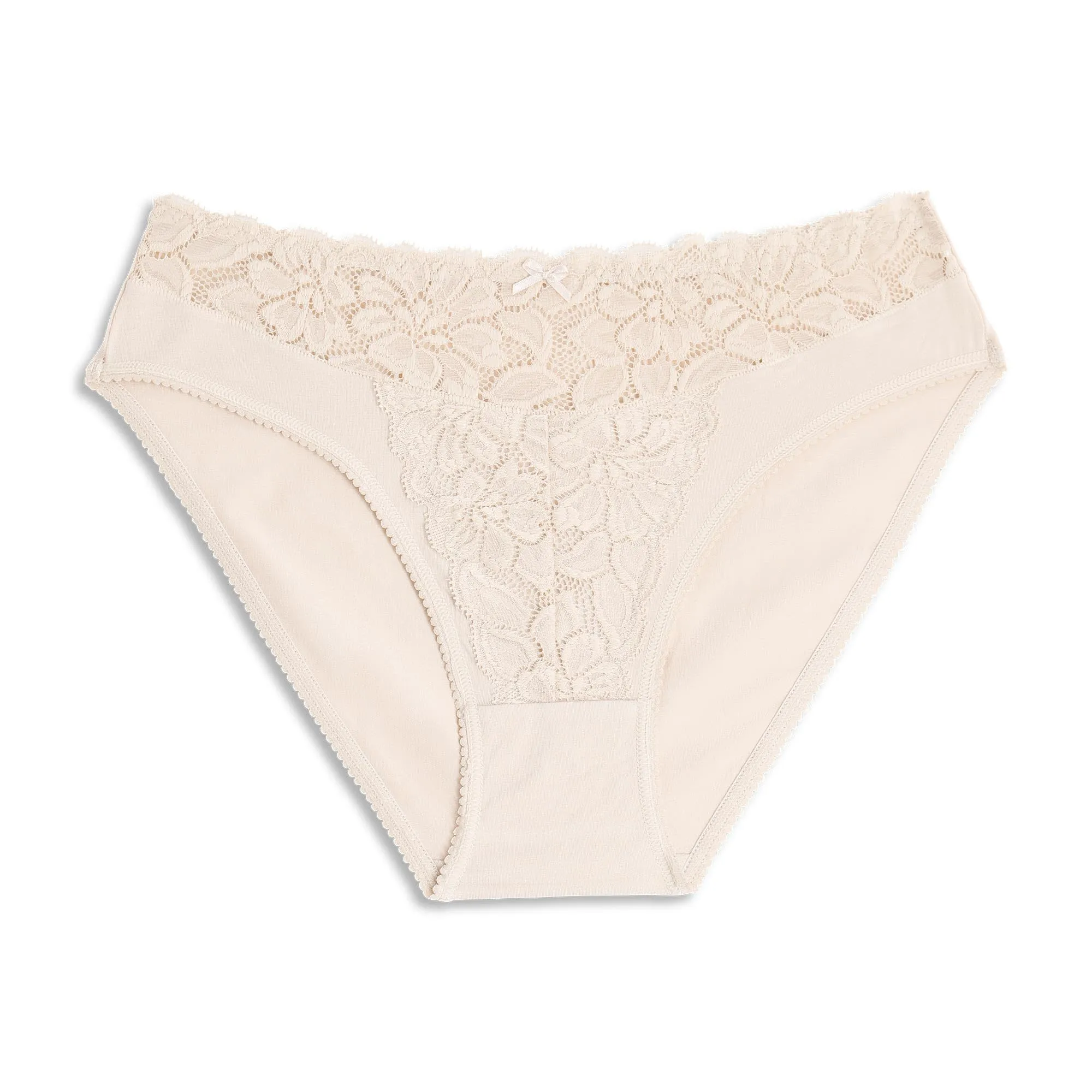 Cotonella Slip Donna Cotone Bielastico ADC88, Cipria, Taglia 4/L (Set da 8) - immagine 3