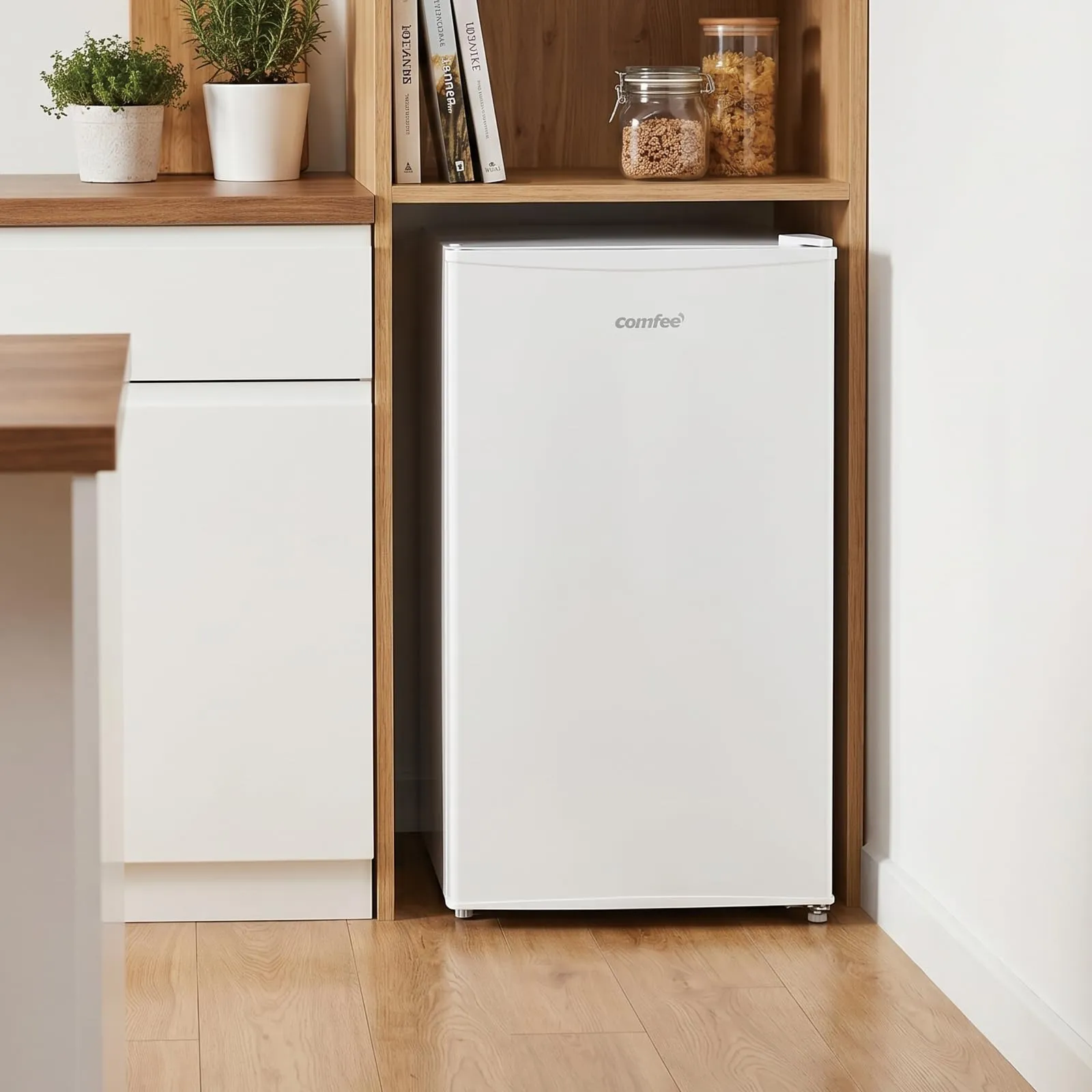 COMFEE' Frigorifero Monoporta 93L con Chiller Box, Bianco - immagine 2