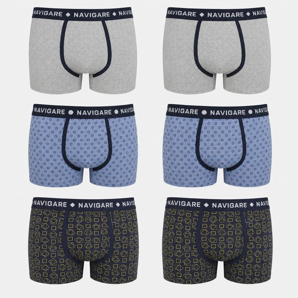 Navigare Boxer Uomo Cotone Elasticizzato B21072 XL - immagine 3