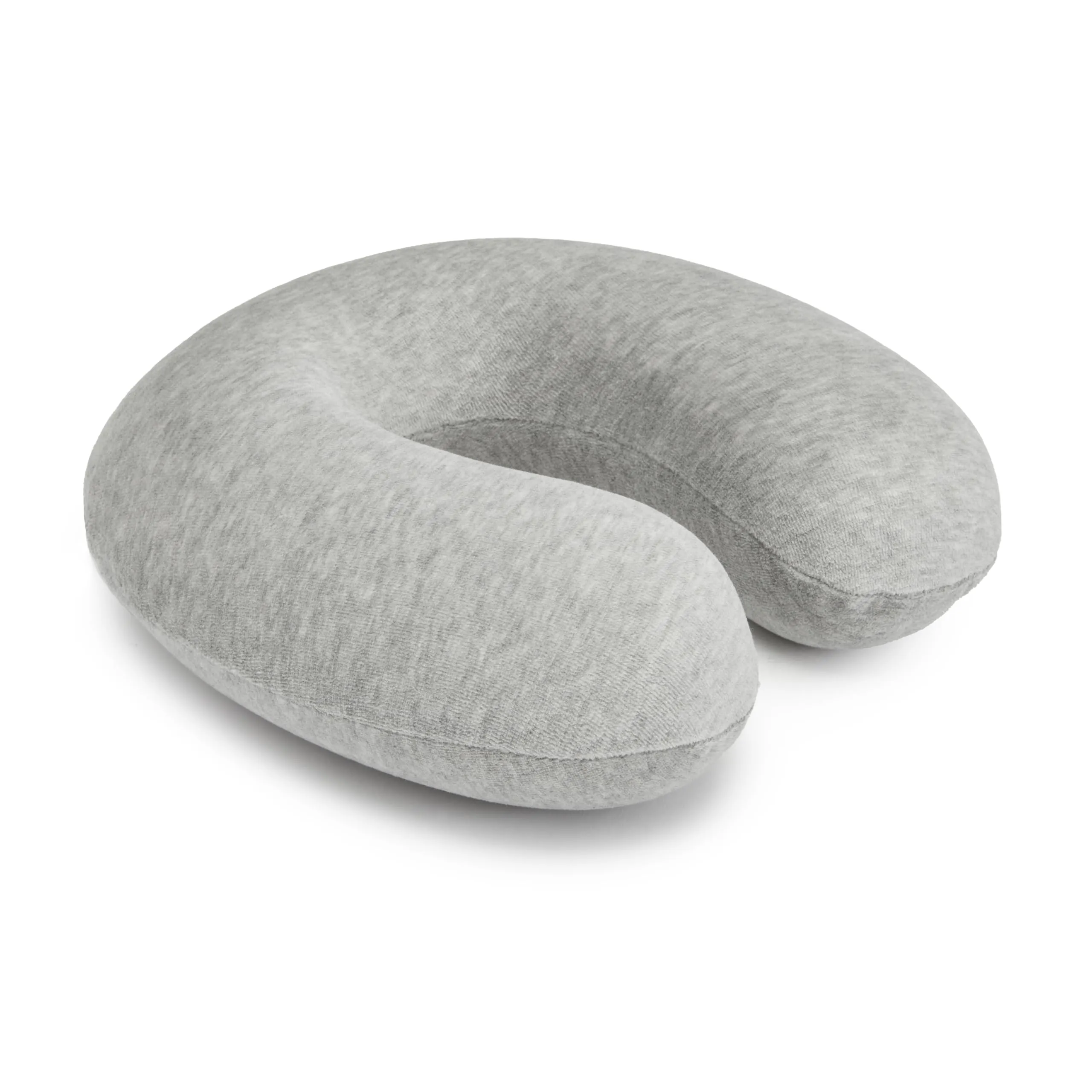 Amazon Basics Cuscino per il collo in memory foam, Semicircolare, Grigio - immagine 1