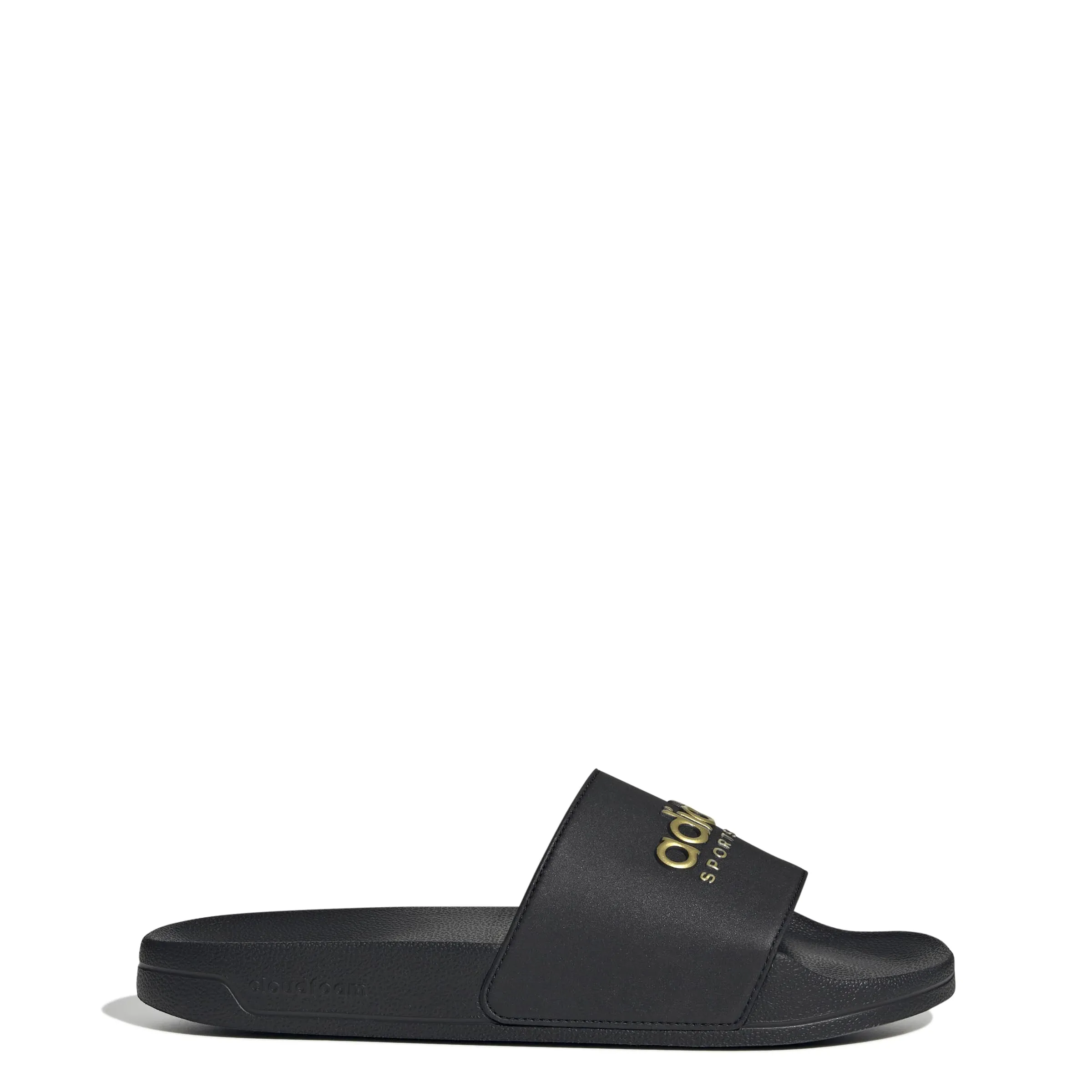 adidas Adilette Shower Slides - Coreblack Coreblack Mattegold, 47 EU - immagine 1