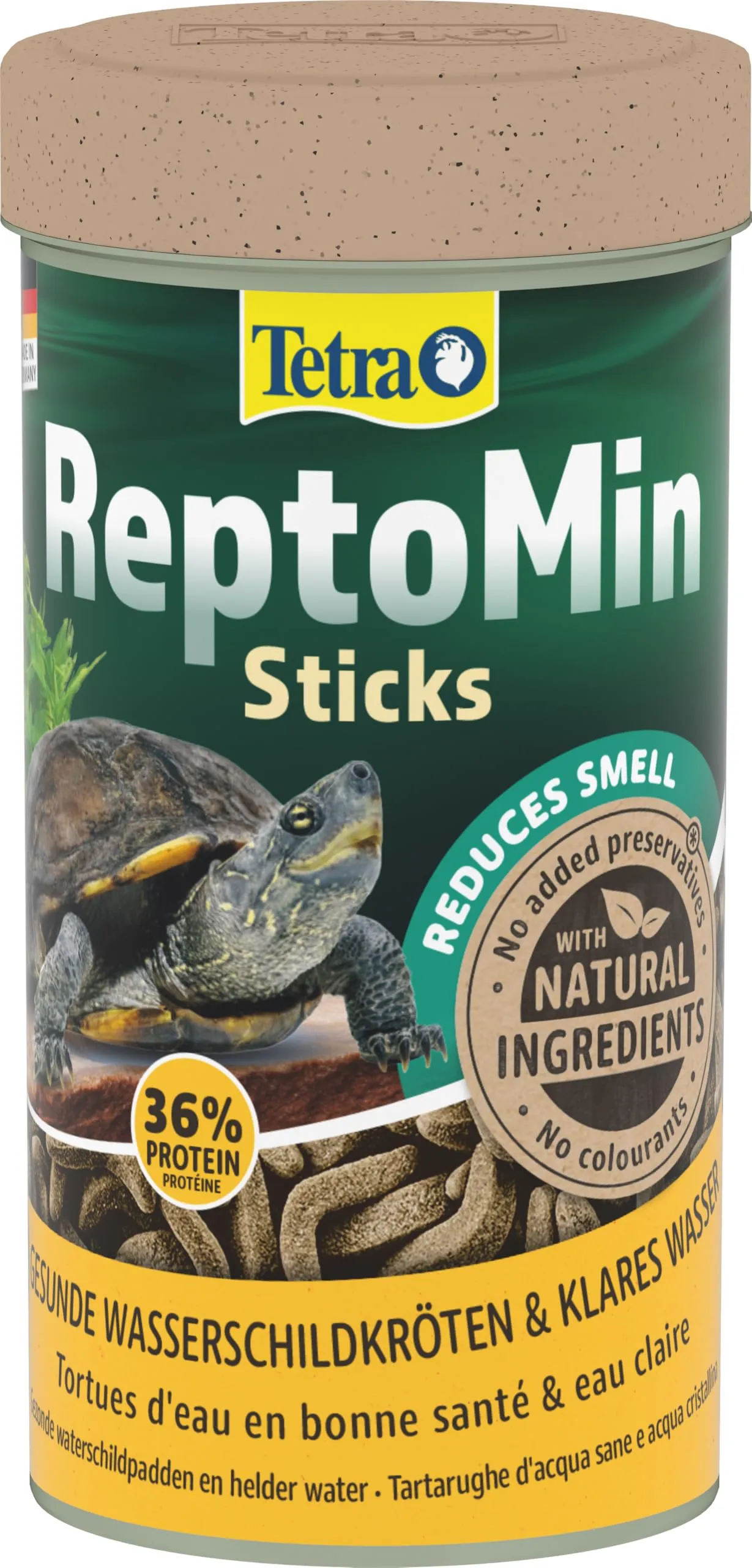 Tetra ReptoMin Sticks Alimento Base per Tartarughe Acquatiche, 250 ml - immagine 10