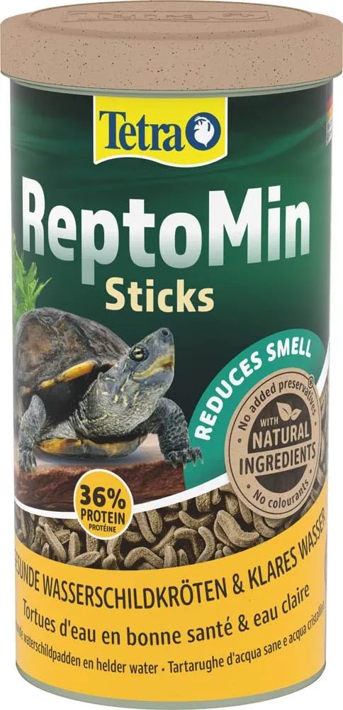 Tetra ReptoMin Sticks Alimento Base per Tartarughe Acquatiche, 1 L - immagine 10