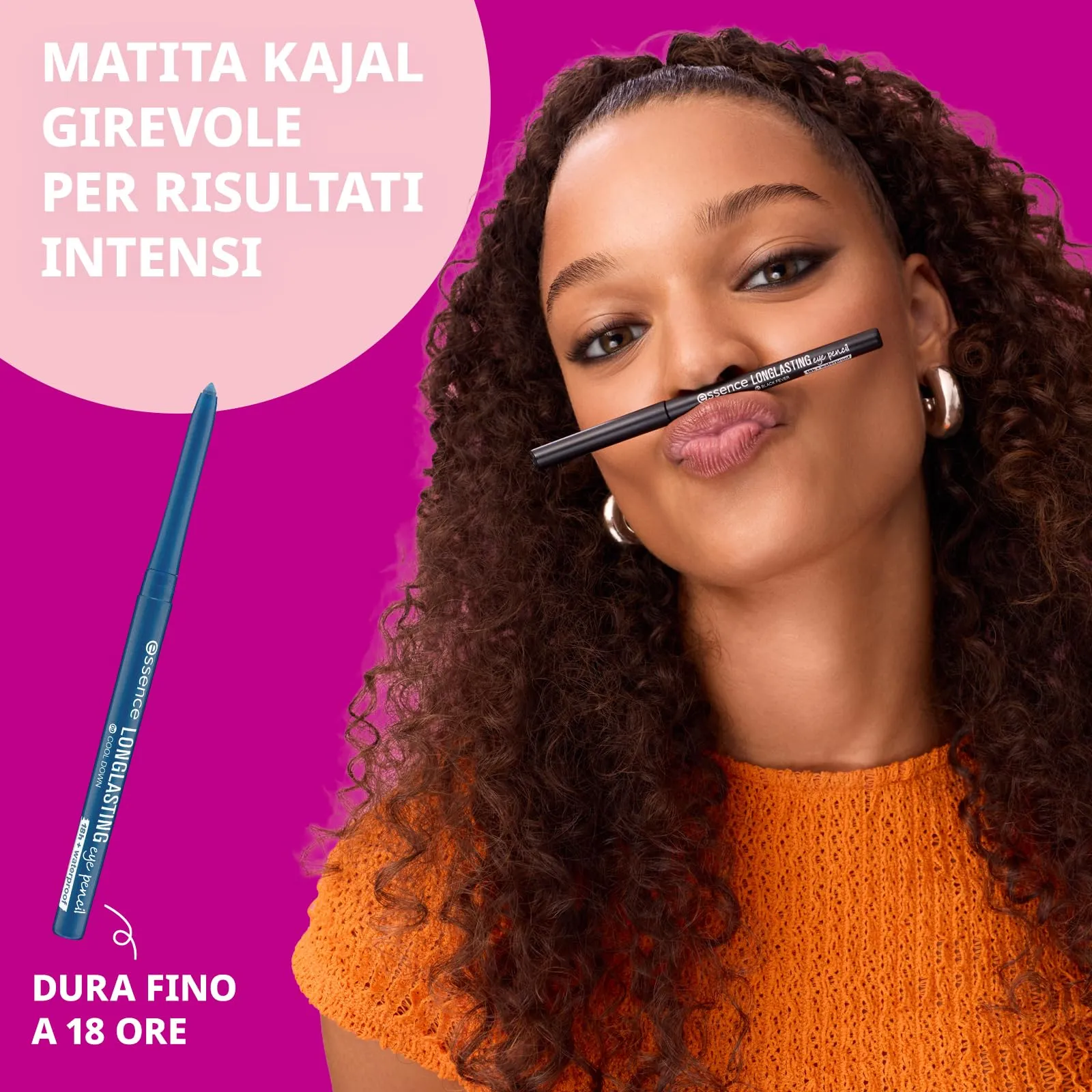 Essence Cosmetics Matita Occhi Lunga Tenuta 09 - immagine 2