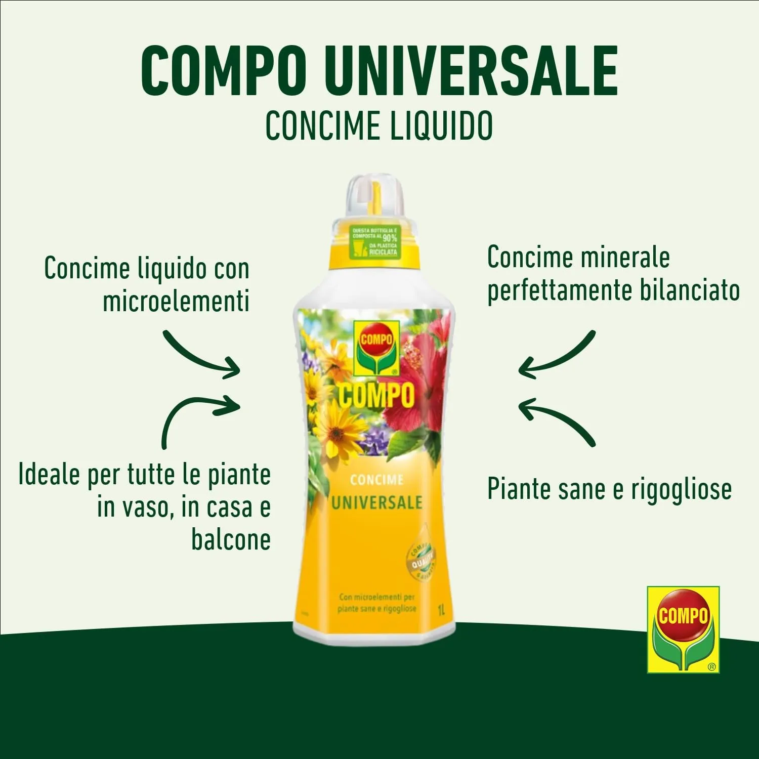 Compo Concime Liquido Universale, 1L - immagine 3