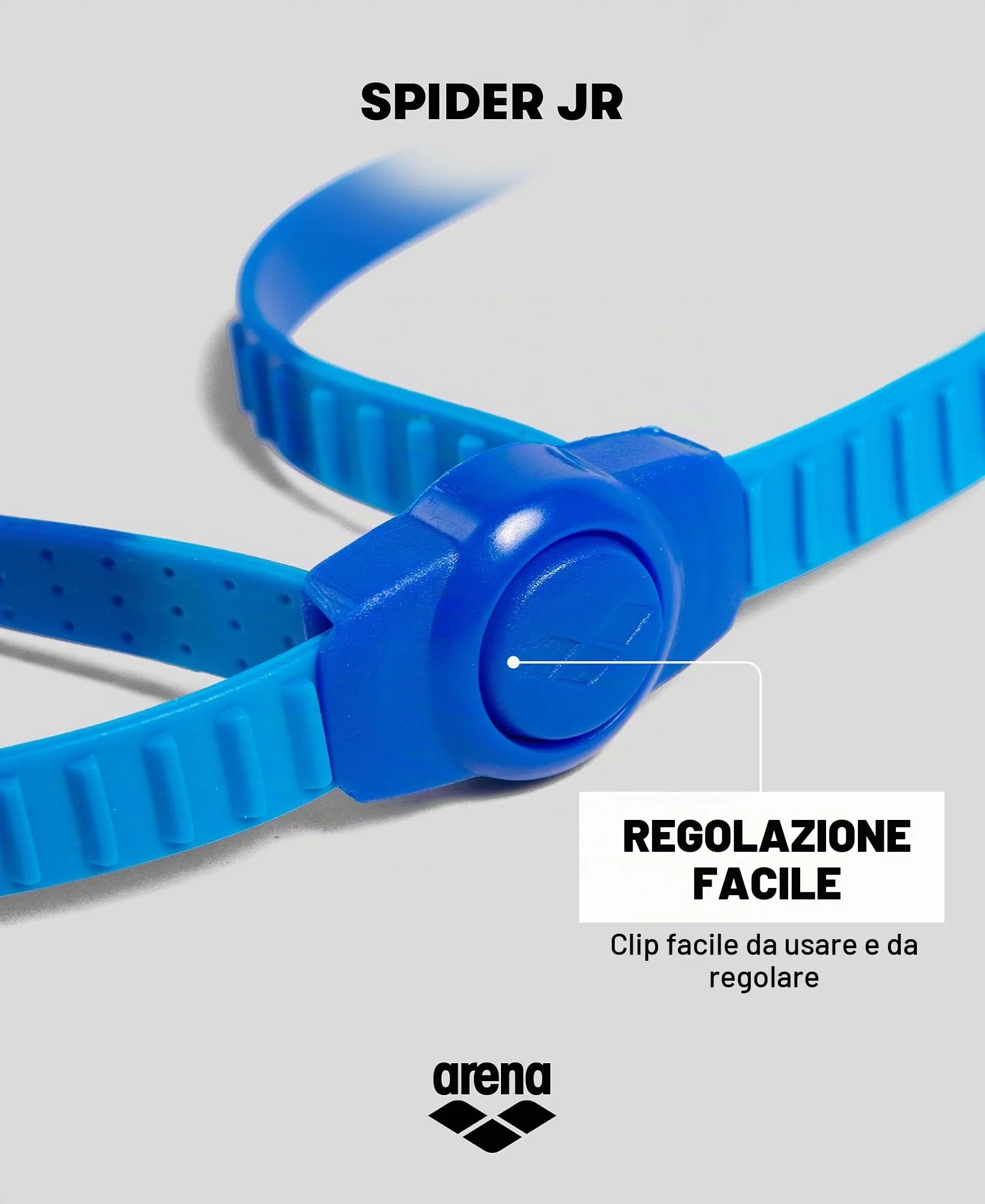 Arena Spider Junior Occhialini Nuoto per Bambini 6-12 Anni - immagine 6