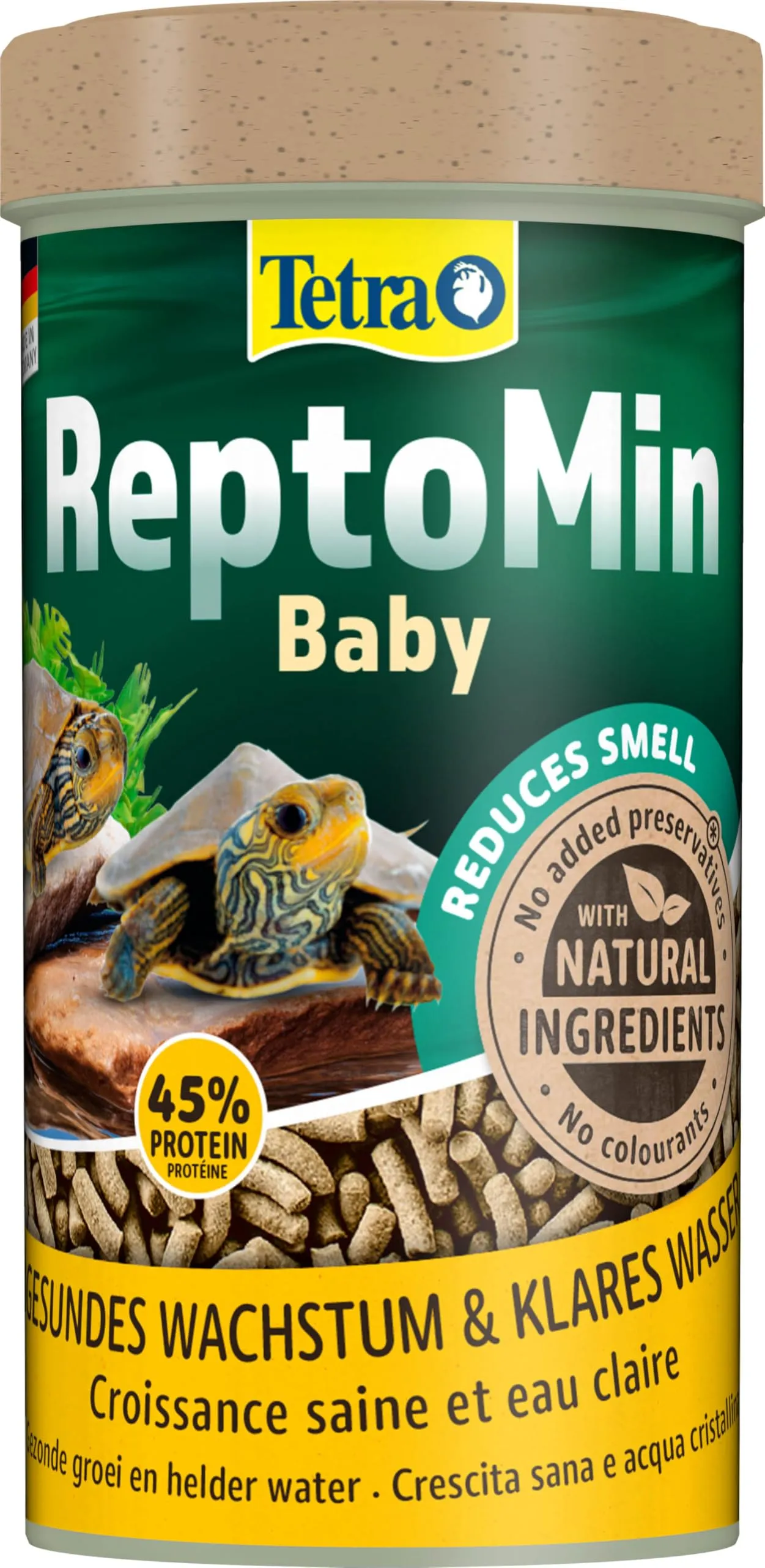 Tetra ReptoMin Baby Turtle Food, 250 ml - immagine 1