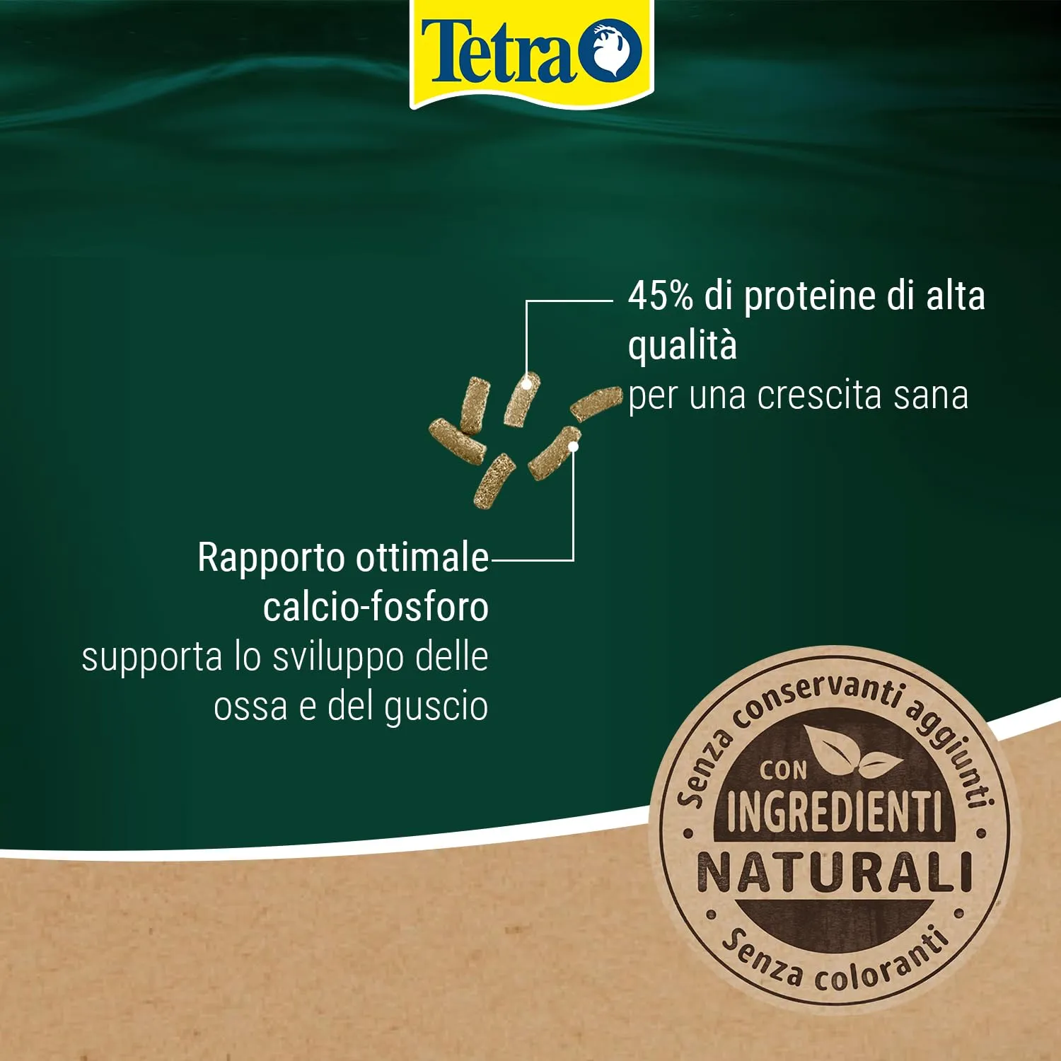 Tetra ReptoMin Baby Turtle Food, 250 ml - immagine 3