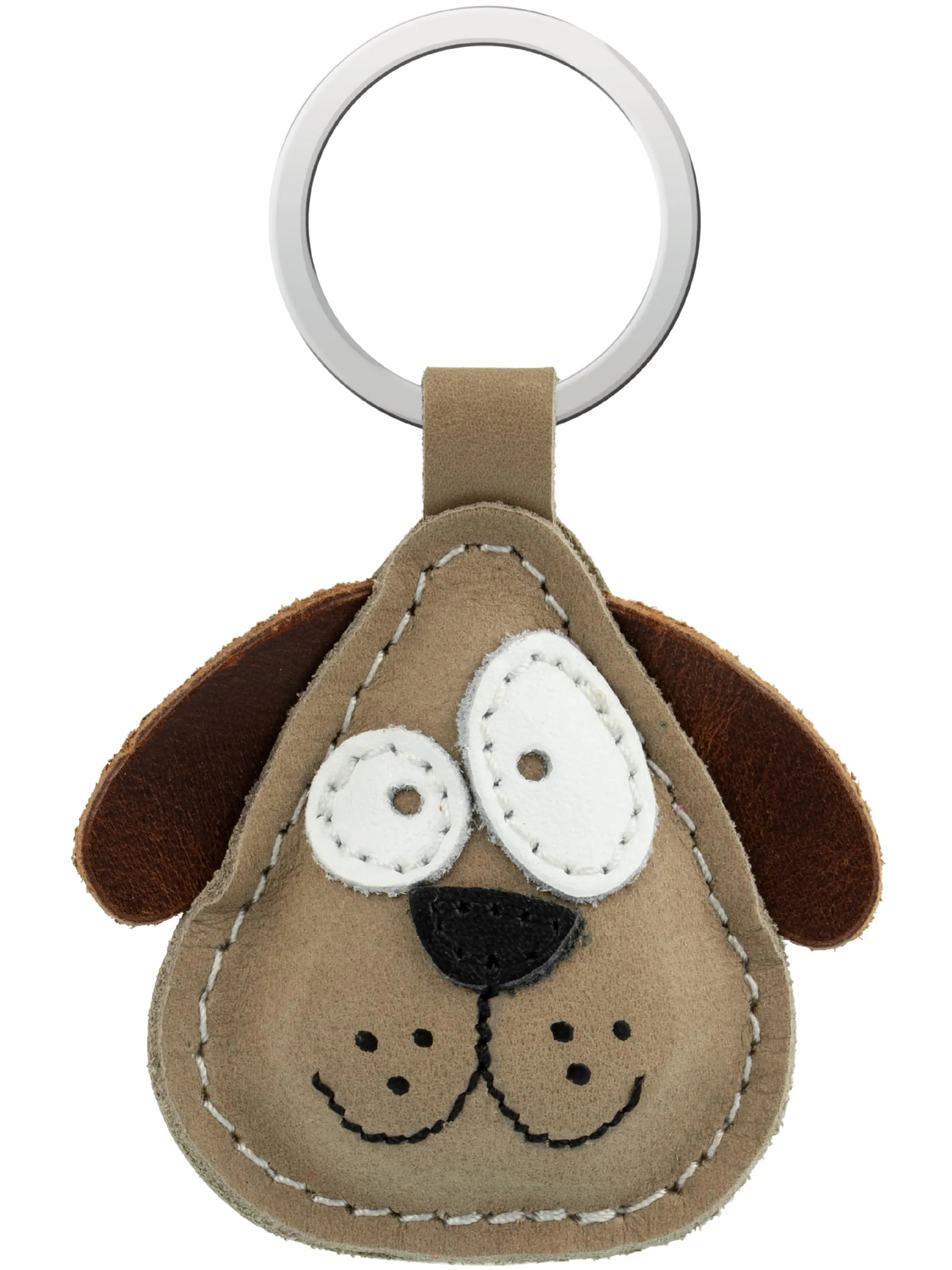 Simaru Portachiavi Animali in Vera Pelle, Made in EU - immagine 1