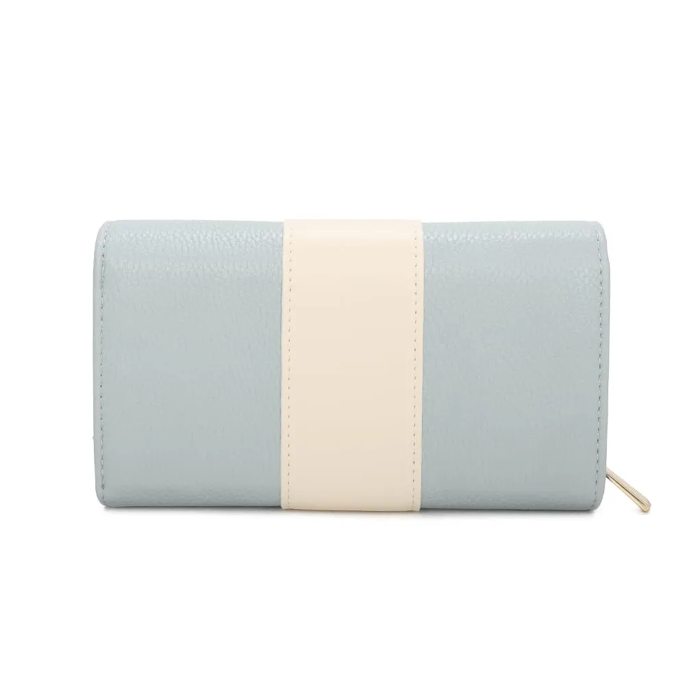 ELIOX Portafoglio Donna in Pelle PU (Azzurro) - immagine 6
