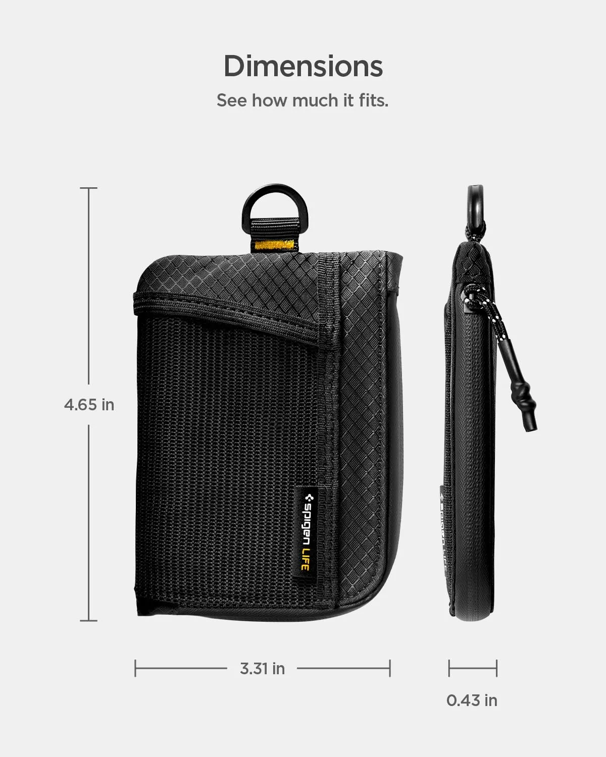 Spigen Life LF300 Portacarte Portafoglio Slim con Protezione RFID EDC - immagine 2