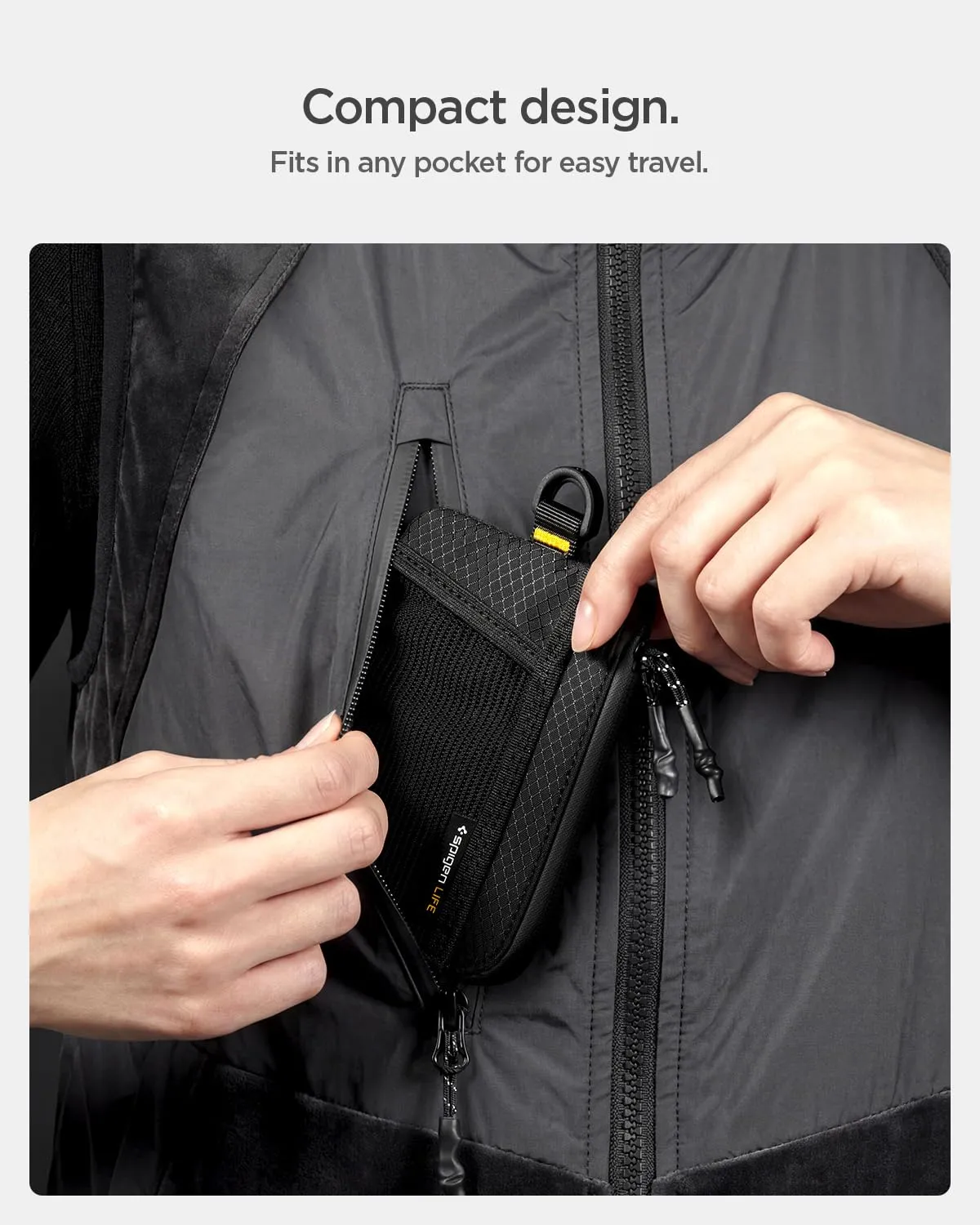 Spigen Life LF300 Portacarte Portafoglio Slim con Protezione RFID EDC - immagine 3