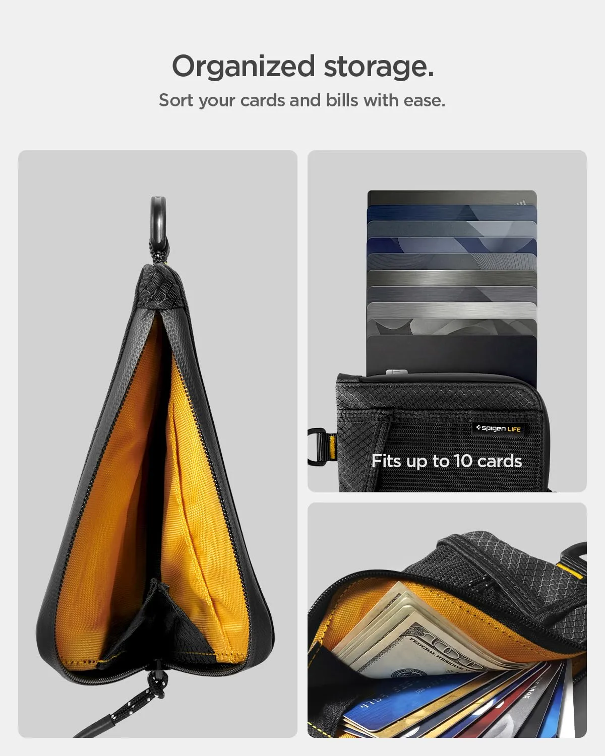 Spigen Life LF300 Portacarte Portafoglio Slim con Protezione RFID EDC - immagine 4