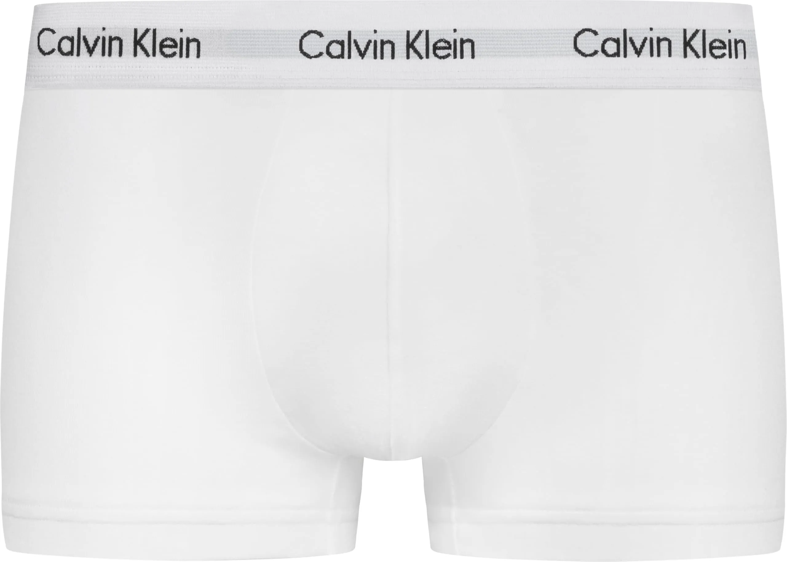 Calvin Klein Uomo Pantaloncini Boxer Vita Bassa, Pack da 3, Bianco, S - immagine 7