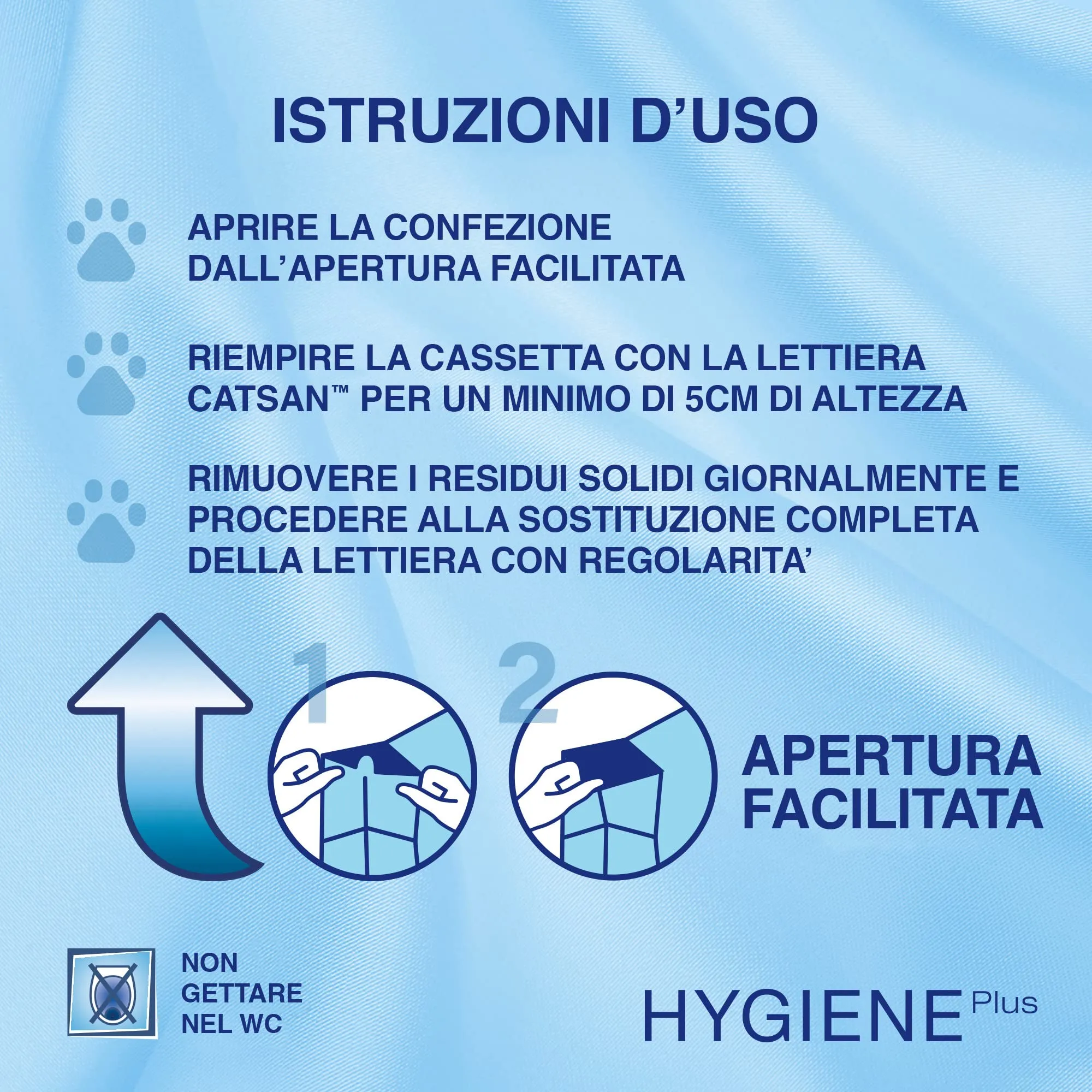Catsan Hygiene Plus Lettiera Igienica per Gatti, Granuli Non Agglomeranti, 10 L - immagine 3