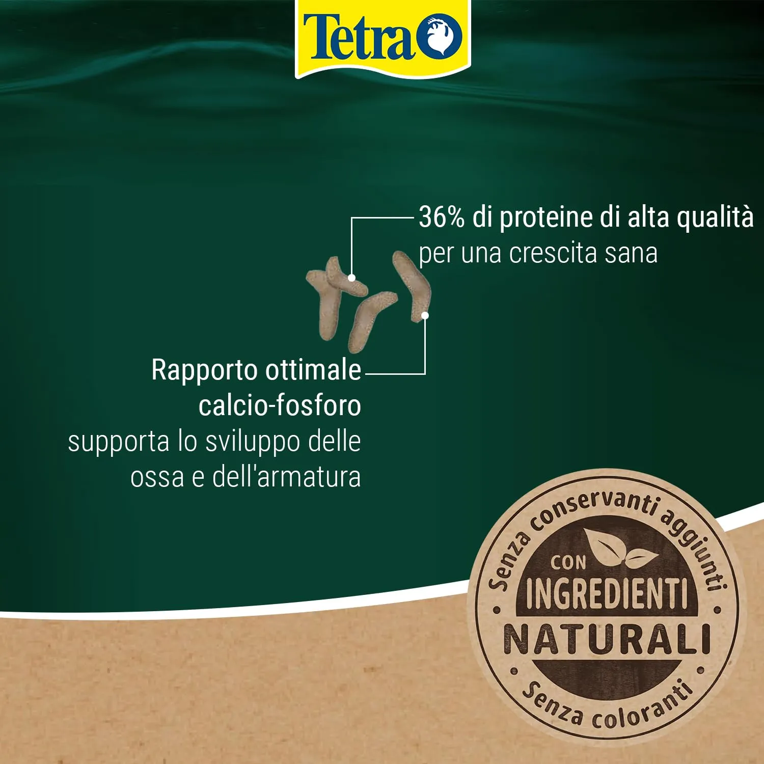 Tetra ReptoMin Sticks Alimento Base per Tartarughe Acquatiche, 10 L - immagine 4