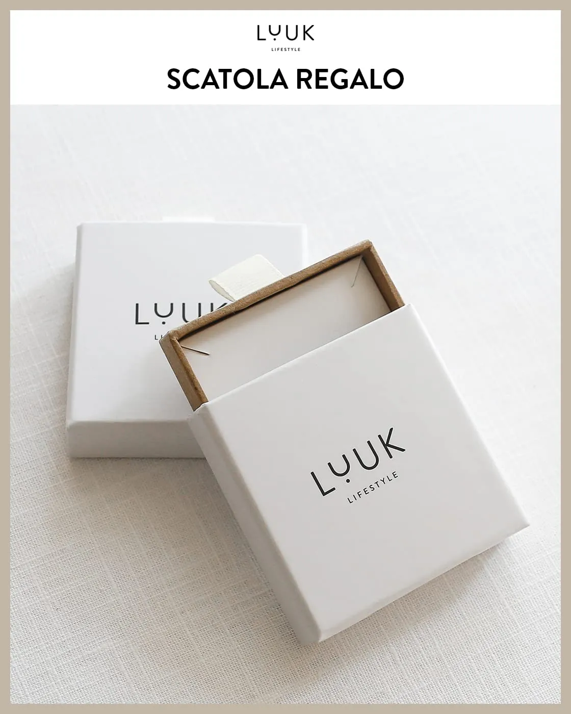 LUUK LIFESTYLE Collana a catena Figaro in acciaio inossidabile, 50cm, oro - immagine 6