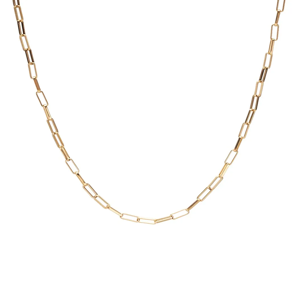 LUUK LIFESTYLE Collana con pendente a rombo in acciaio inossidabile, 50cm, oro - immagine 1