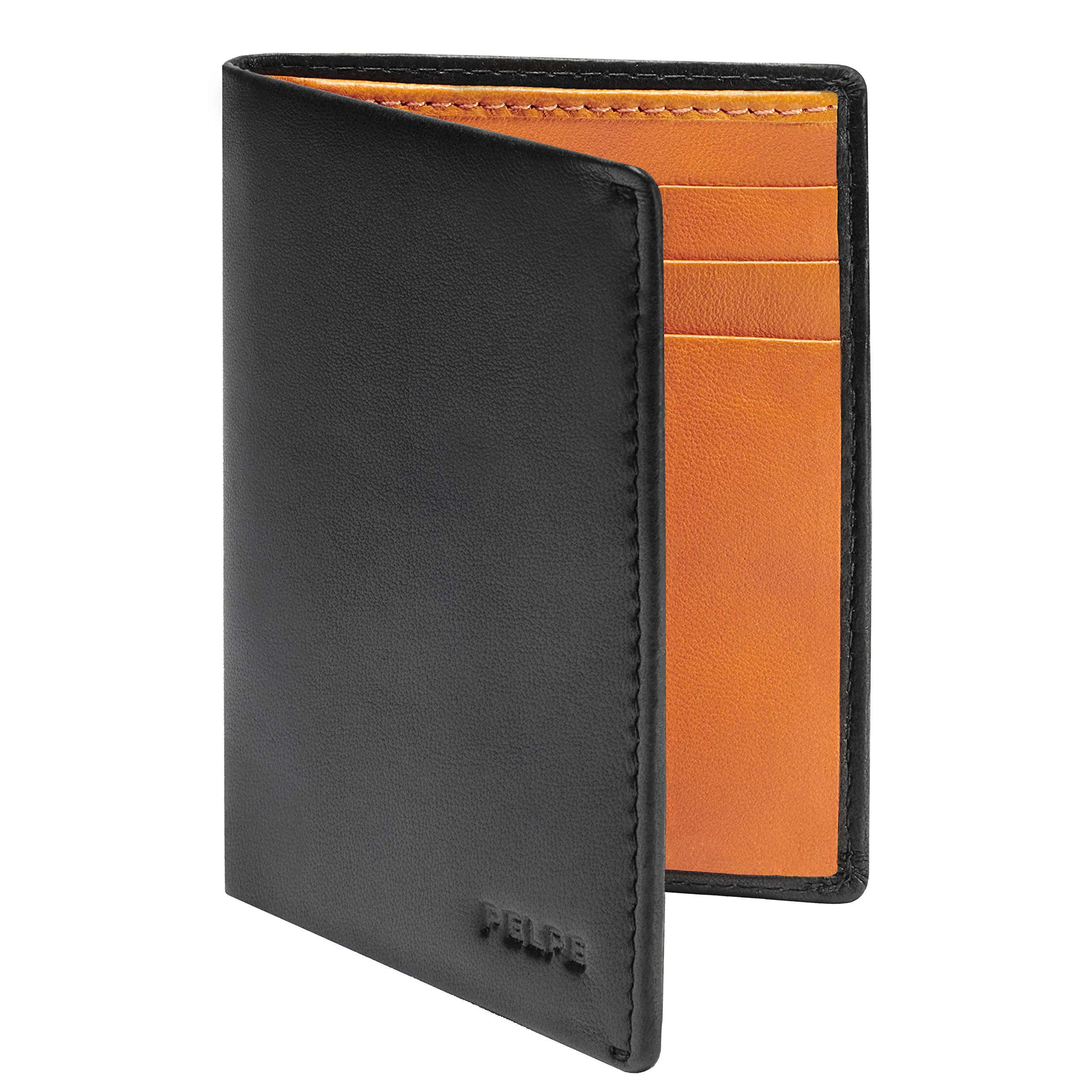 PELPE Portafoglio uomo slim in pelle, portacarte compatto, PW-5 - immagine 1