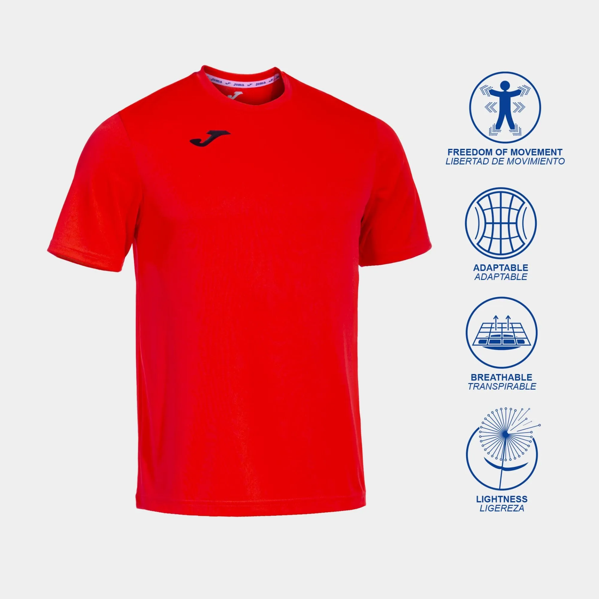 Joma Combi M/C Maglietta Uomo Corallo Fluoro XXL-3XL - immagine 2