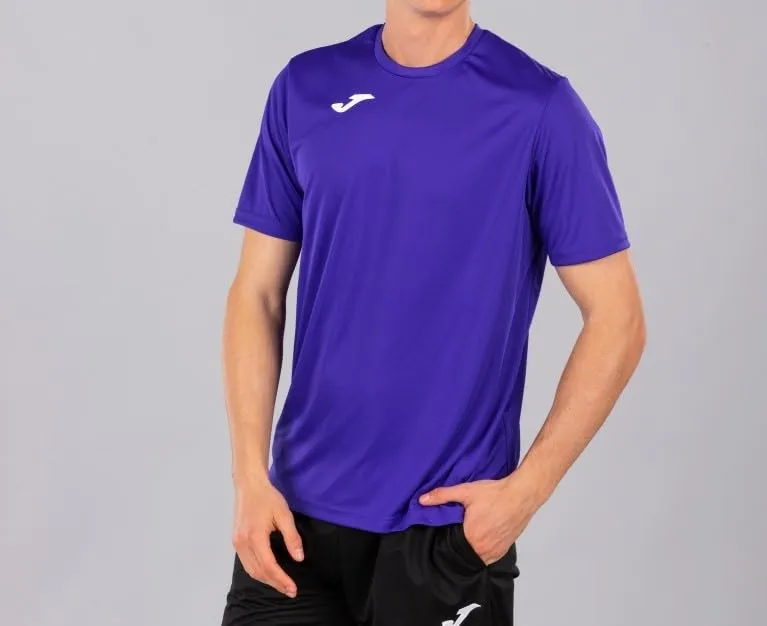 Joma Combi M/C Men's T-Shirt, Viola, S - immagine 2