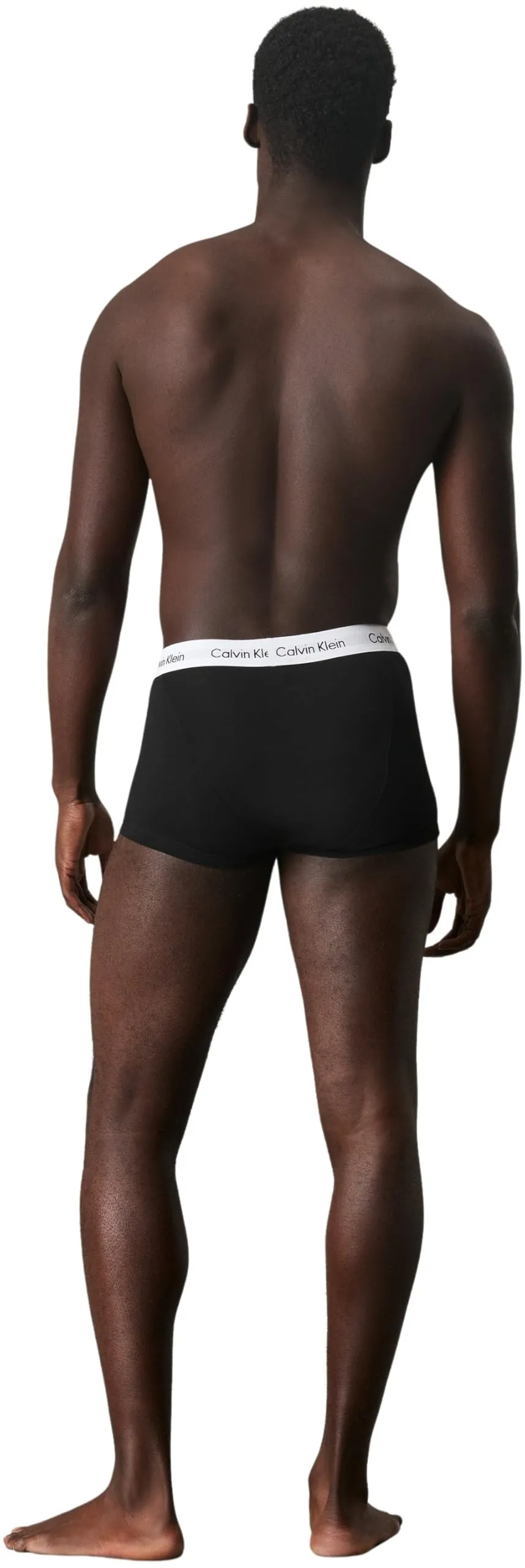 Calvin Klein Uomo Pantaloncini Boxer Vita Bassa, Confezione da 3, Multicolore (Black/White/Grey Heather), M - immagine 3