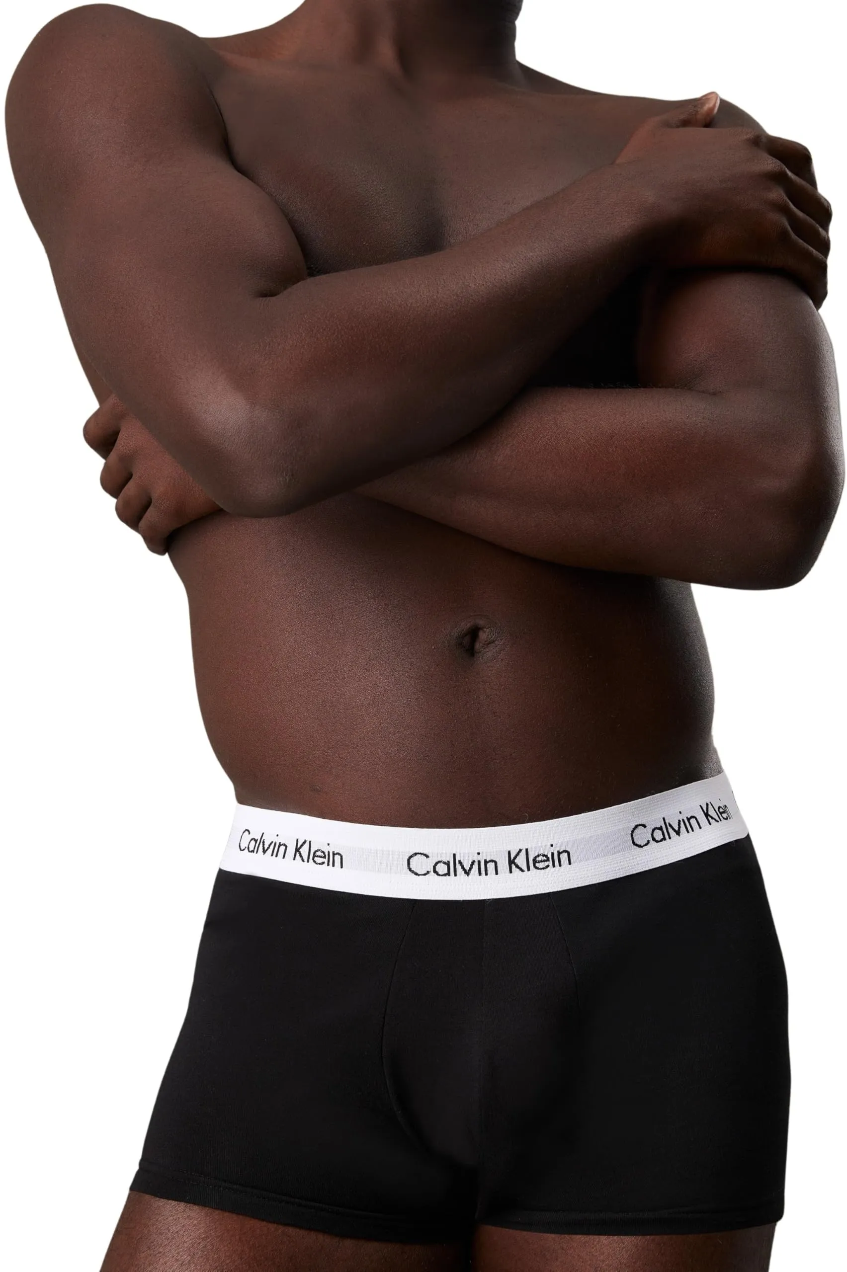 Calvin Klein Uomo Pantaloncini Boxer Vita Bassa, Confezione da 3, Multicolore (Black/White/Grey Heather), M - immagine 4