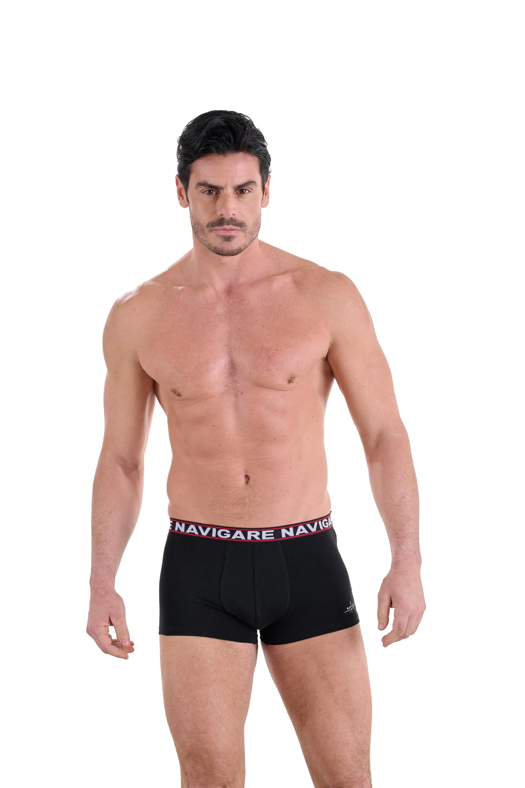 Navigare Boxer Uomo Art 322 Cotone Elasticizzato, Set da 6, Colori Assortiti - immagine 7