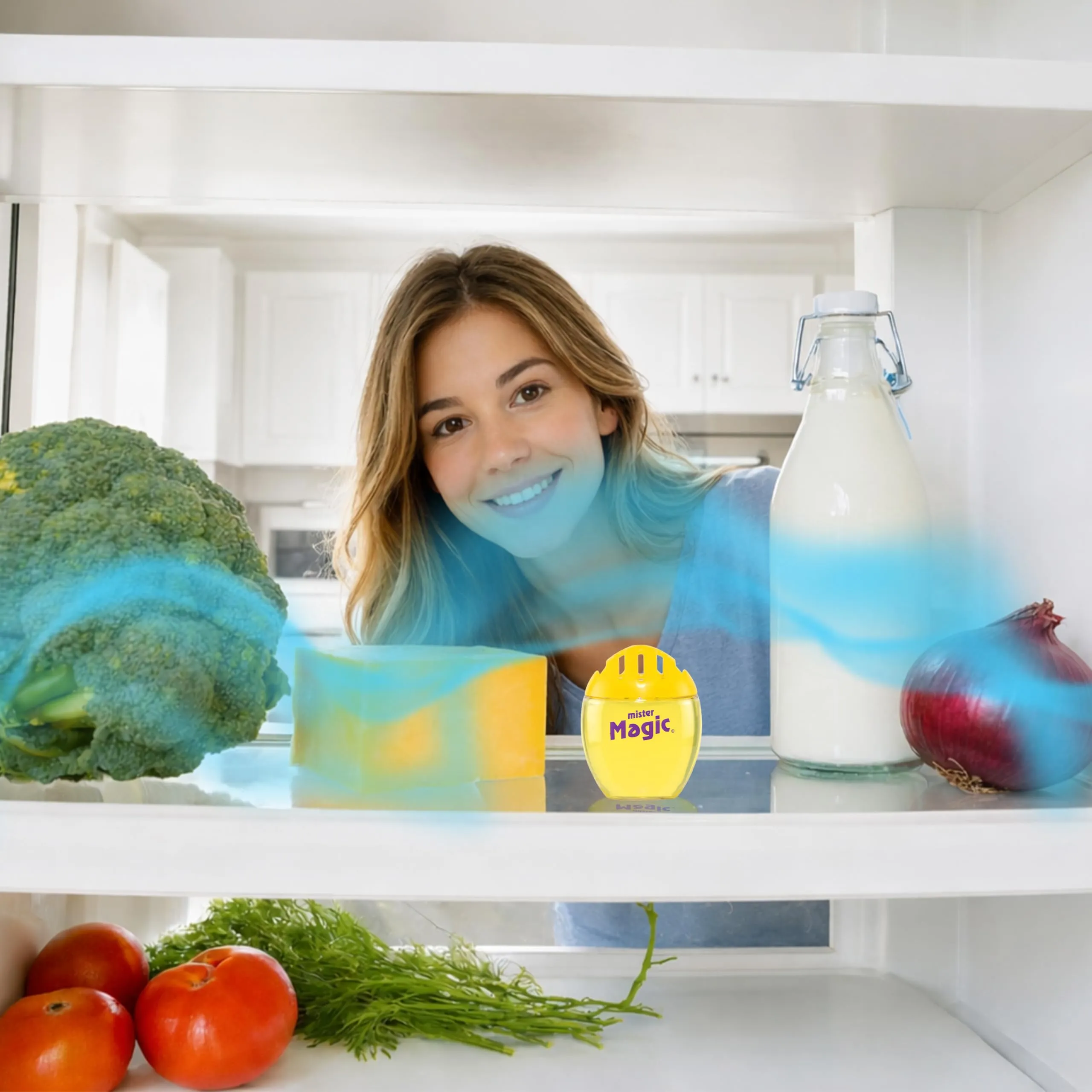 Mister Magic Assorbiodori Frigo, Gel Naturale con Estratti di Limone, 1 Unità - immagine 5