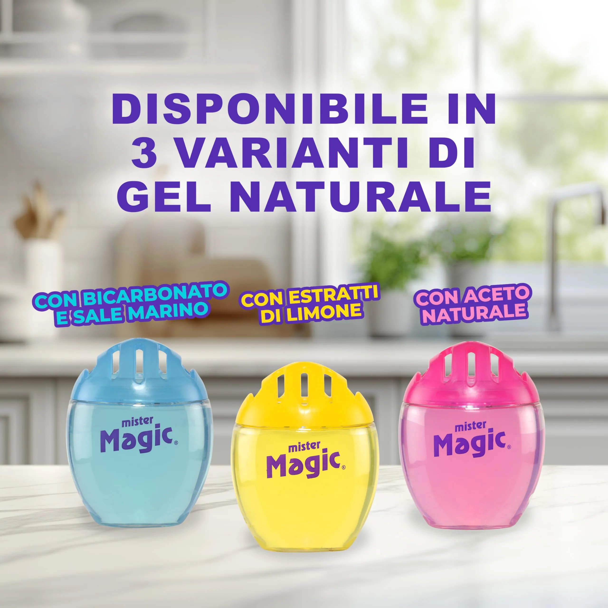 Mister Magic Assorbiodori Frigo, Gel Naturale con Estratti di Limone, 1 Unità - immagine 7